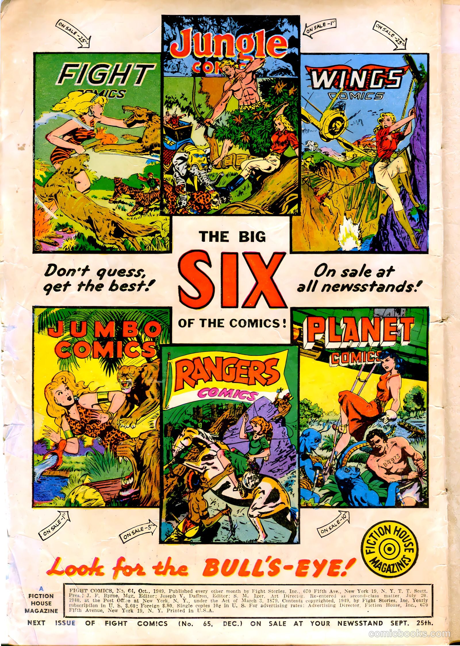 Fight Comics #64 — page 2 of 52