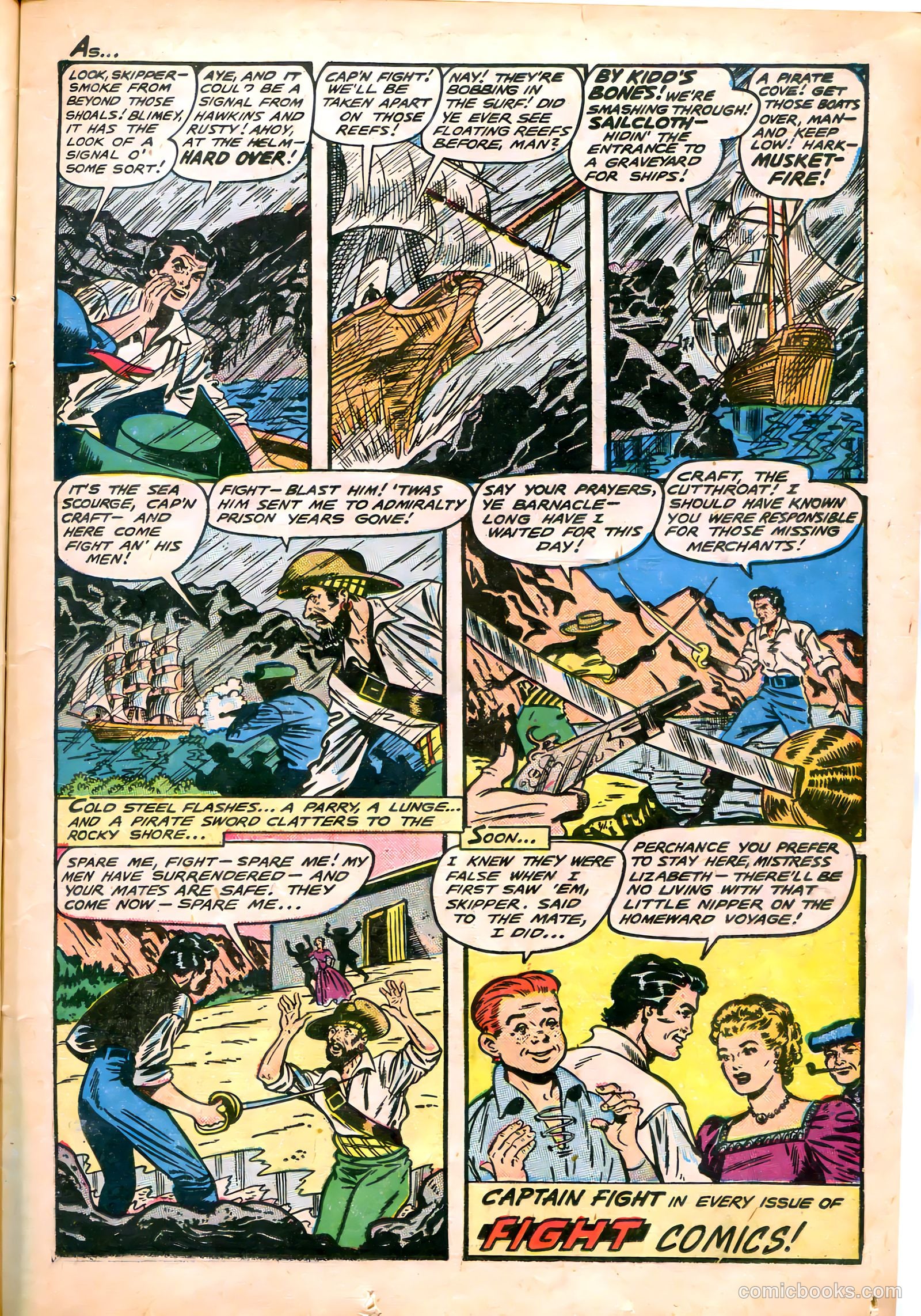 Fight Comics #64 — page 19 of 52