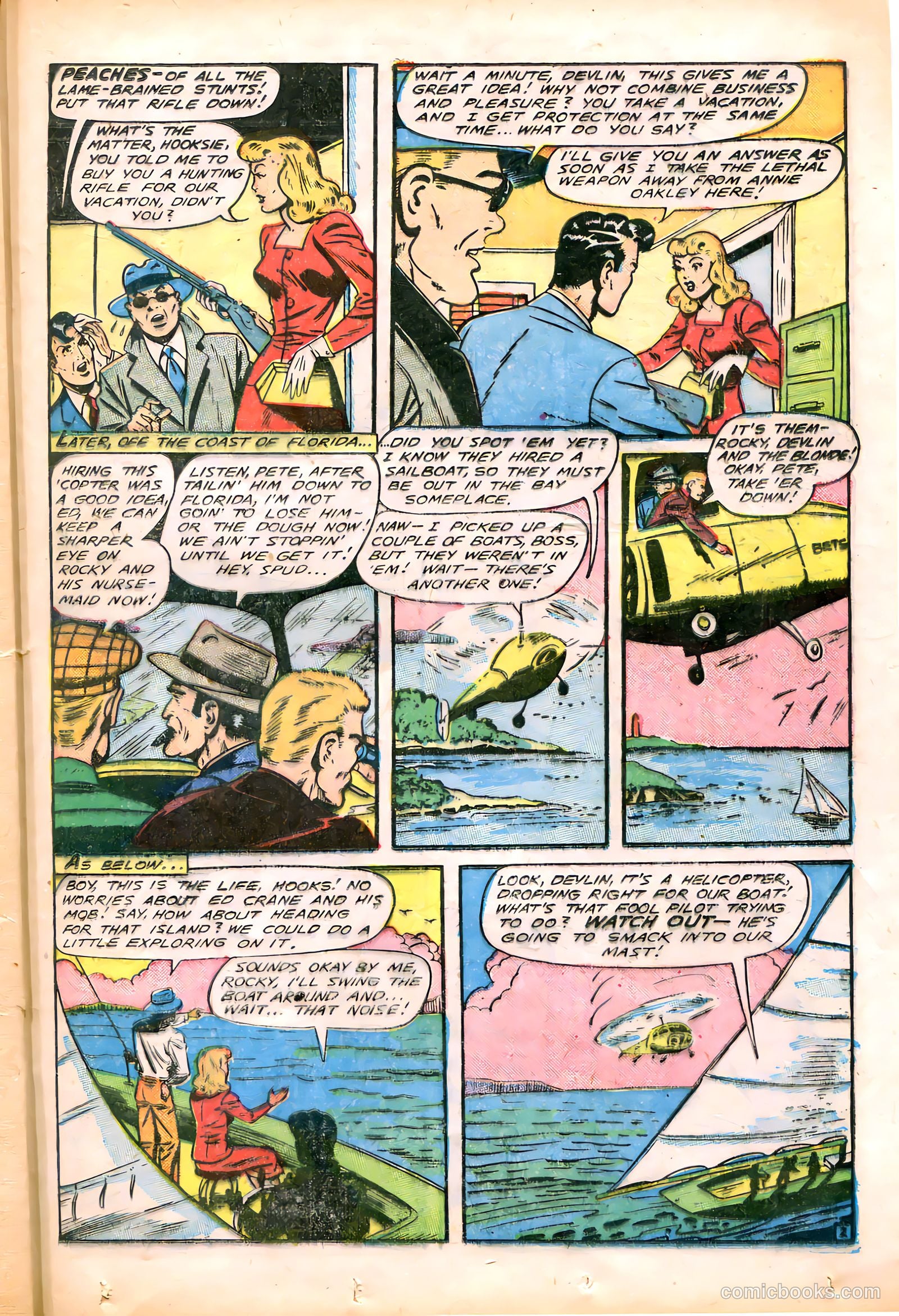 Fight Comics #64 — page 35 of 52