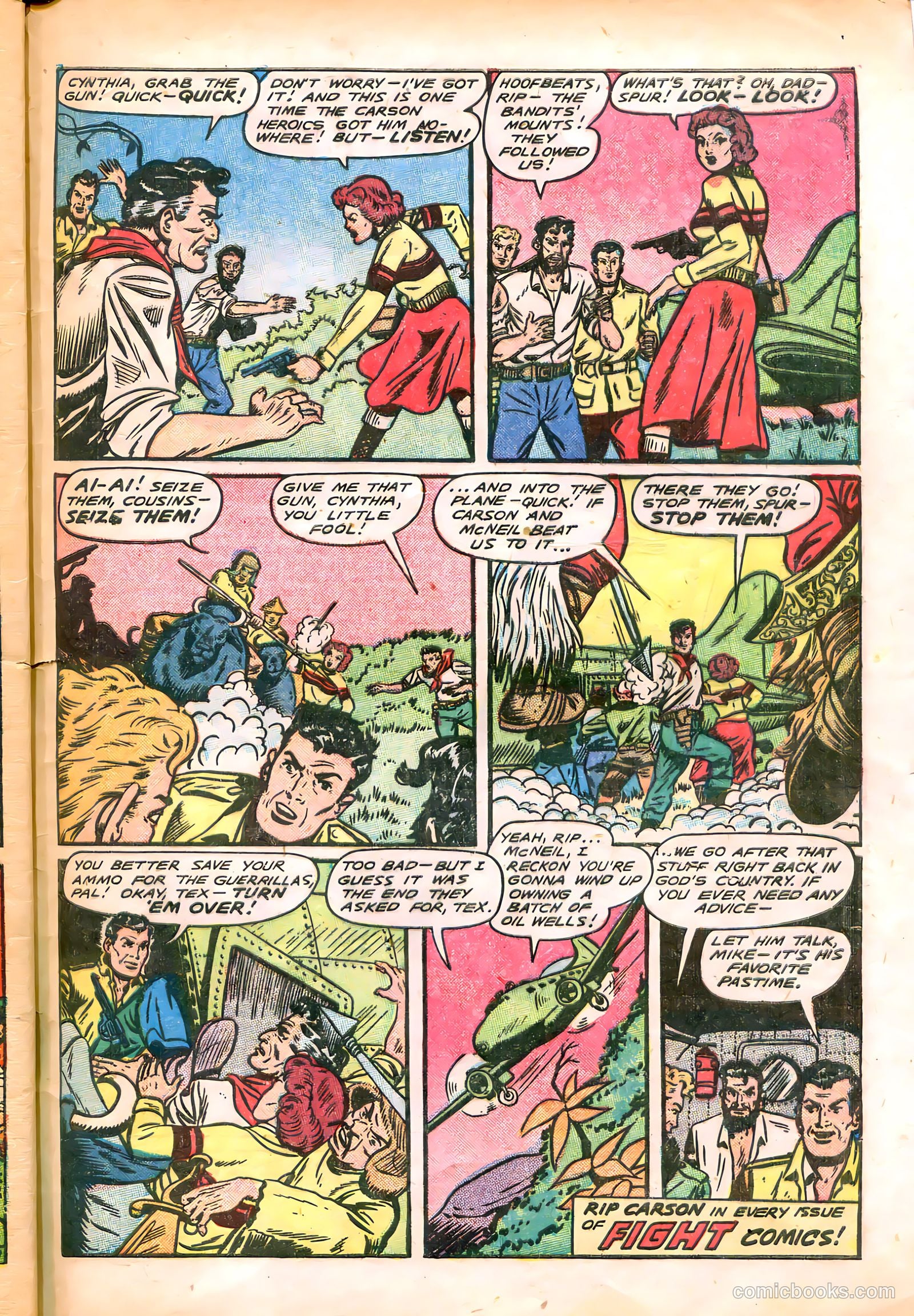 Fight Comics #64 — page 49 of 52