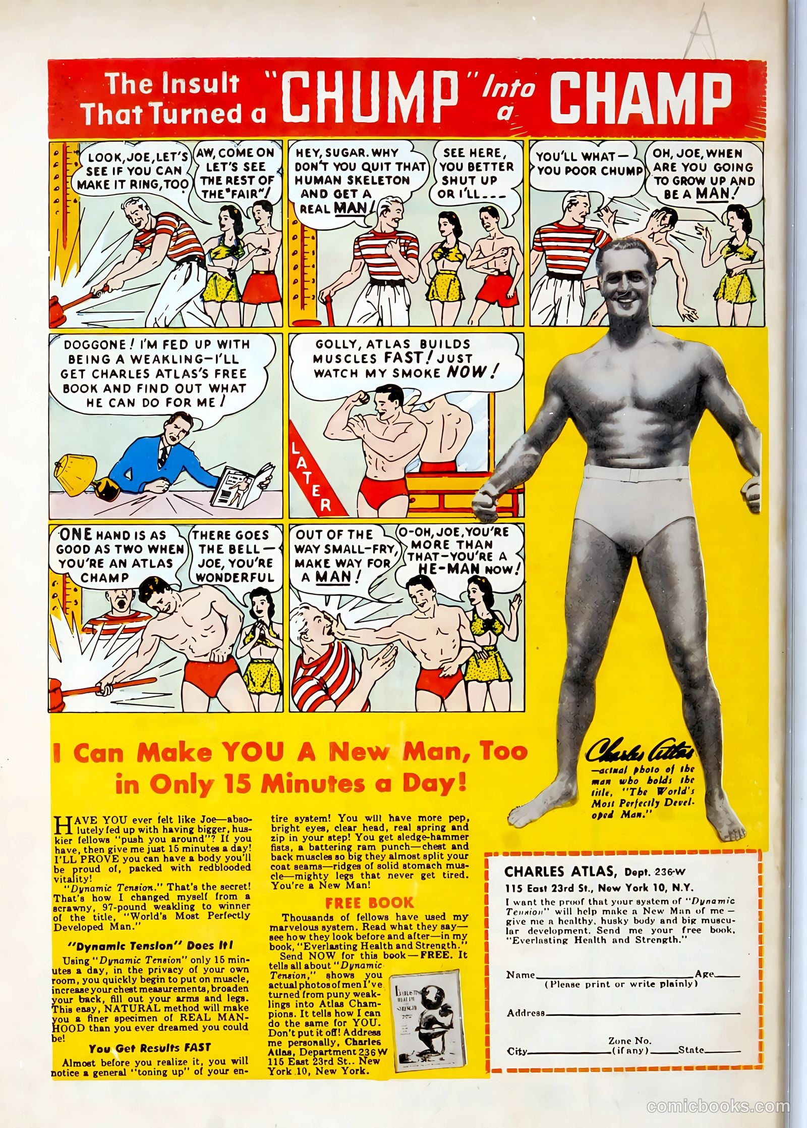 Fight Comics #64 — page 52 of 52