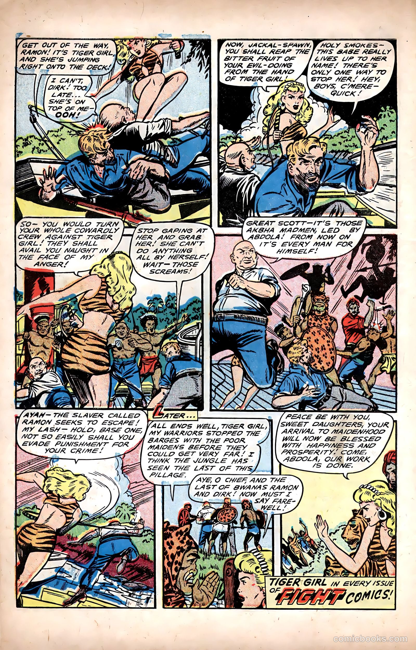 Fight Comics #65 — page 12 of 52