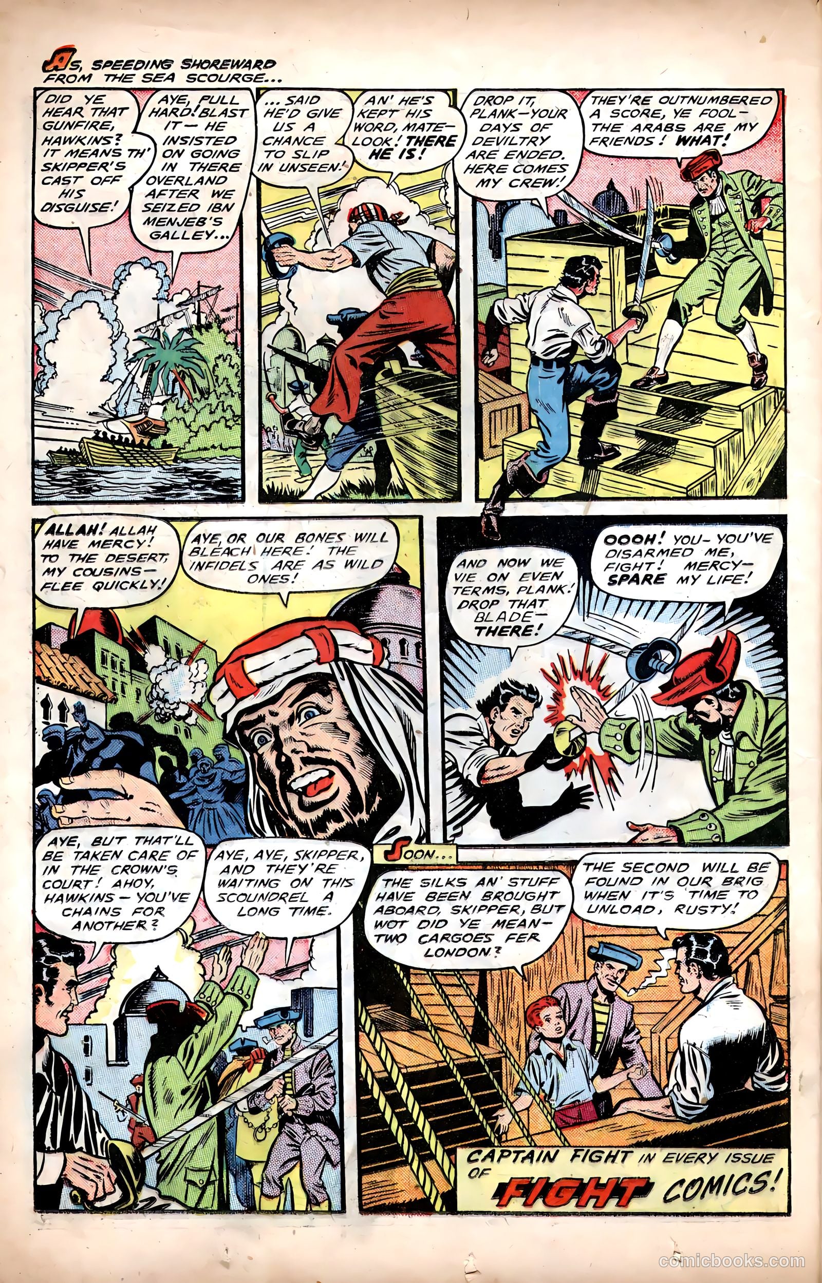 Fight Comics #65 — page 18 of 52