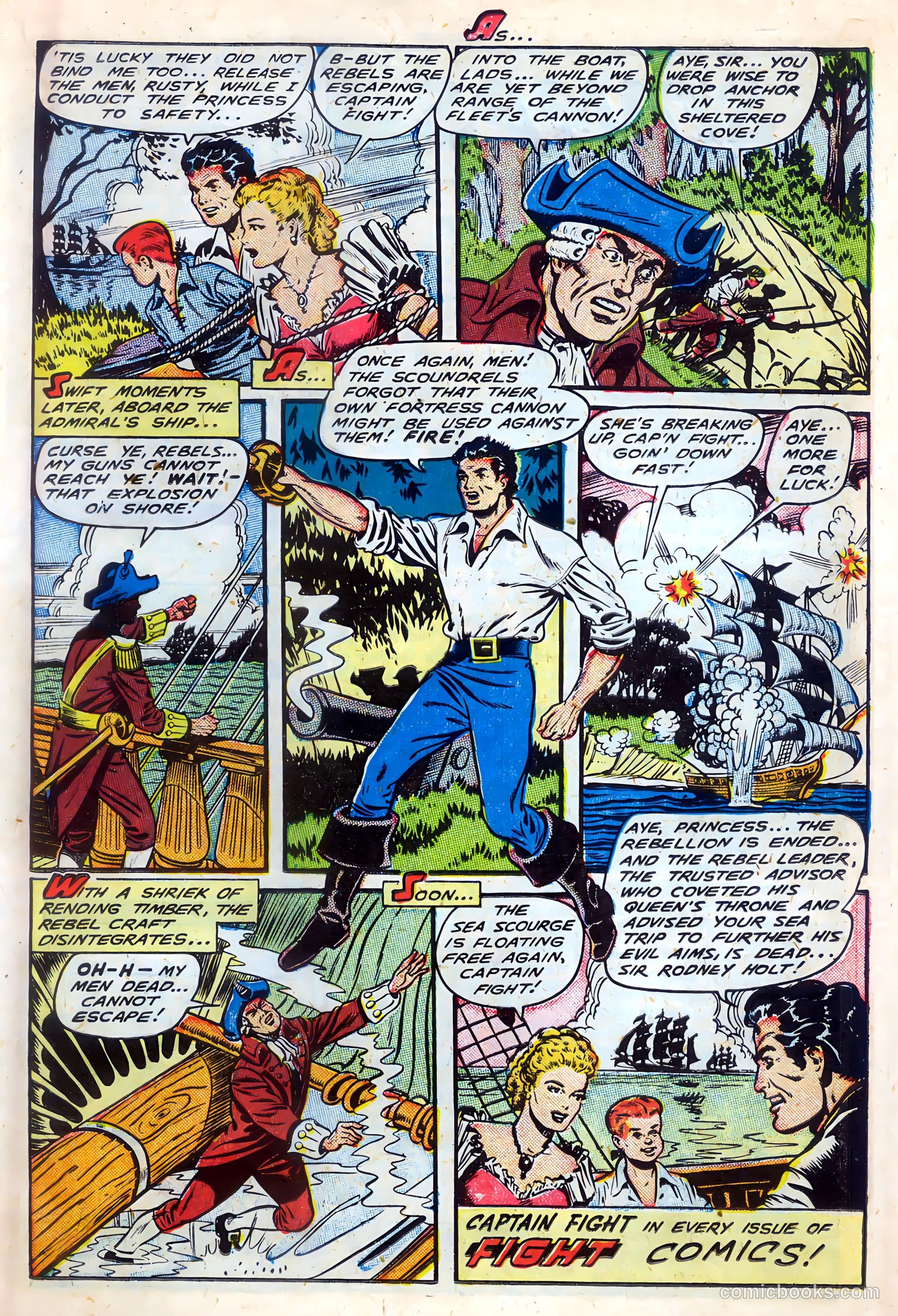 Fight Comics #66 — page 17 of 52