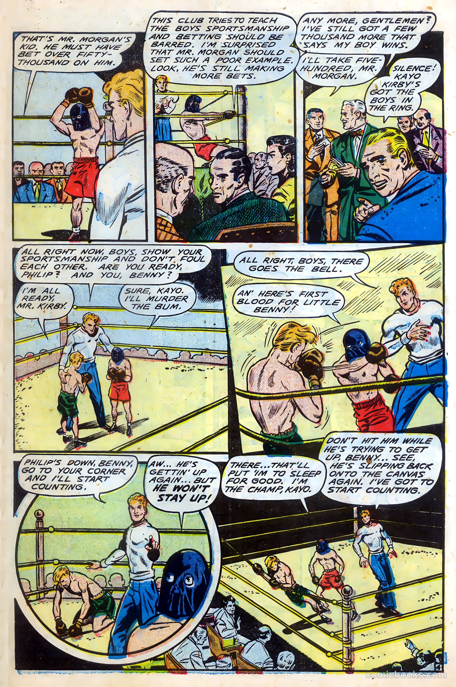 Fight Comics #66 — page 39 of 52