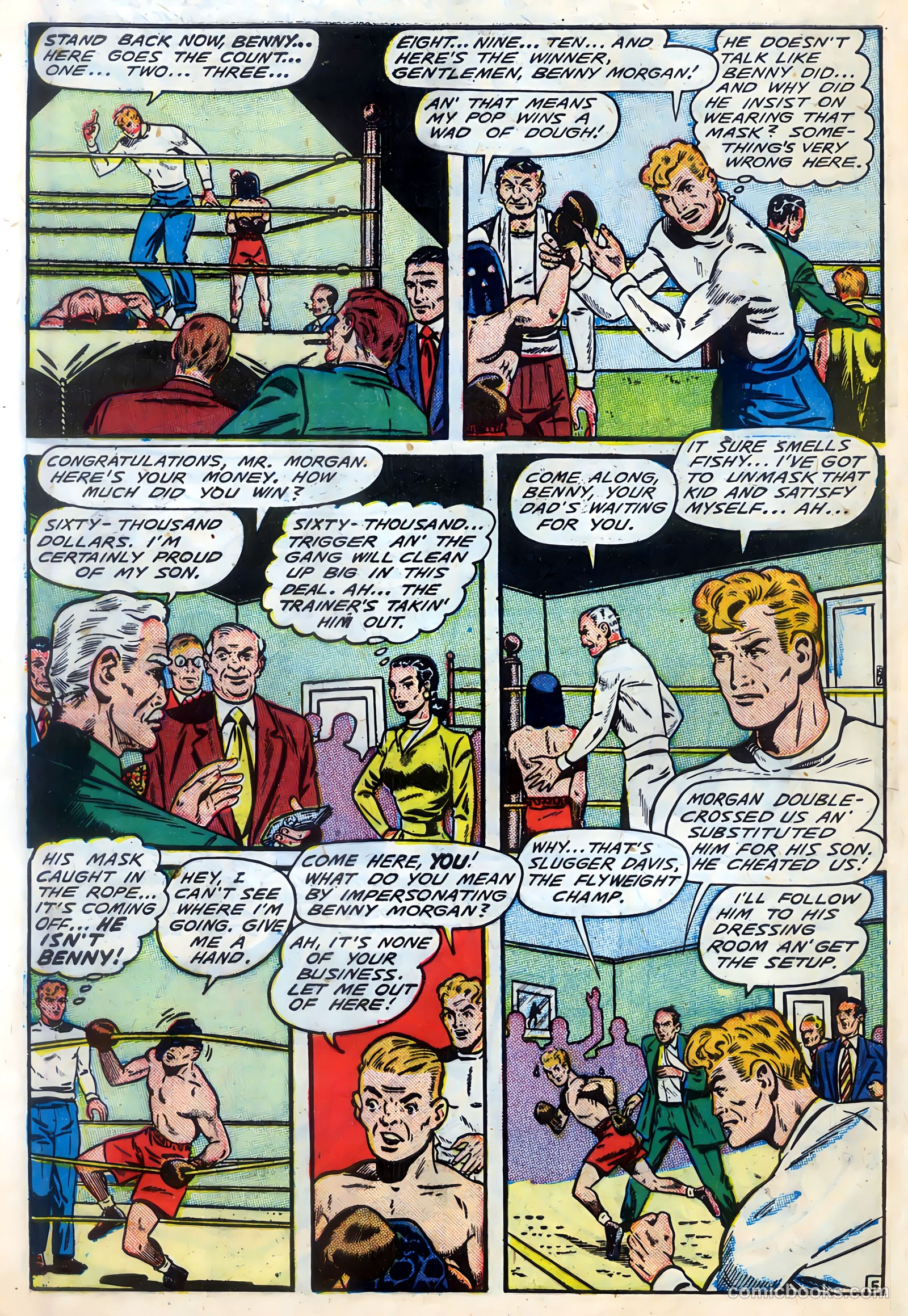 Fight Comics #66 — page 40 of 52
