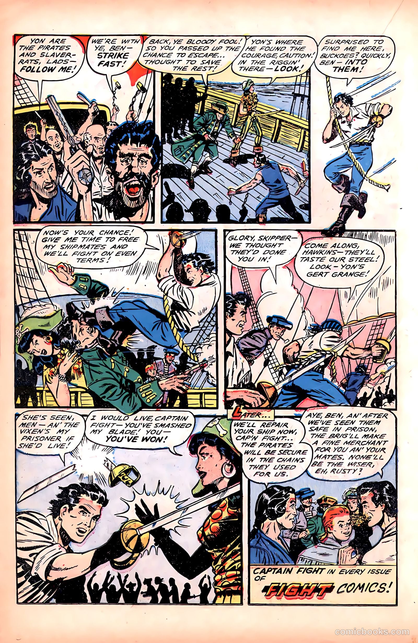 Fight Comics #67 — page 26 of 52
