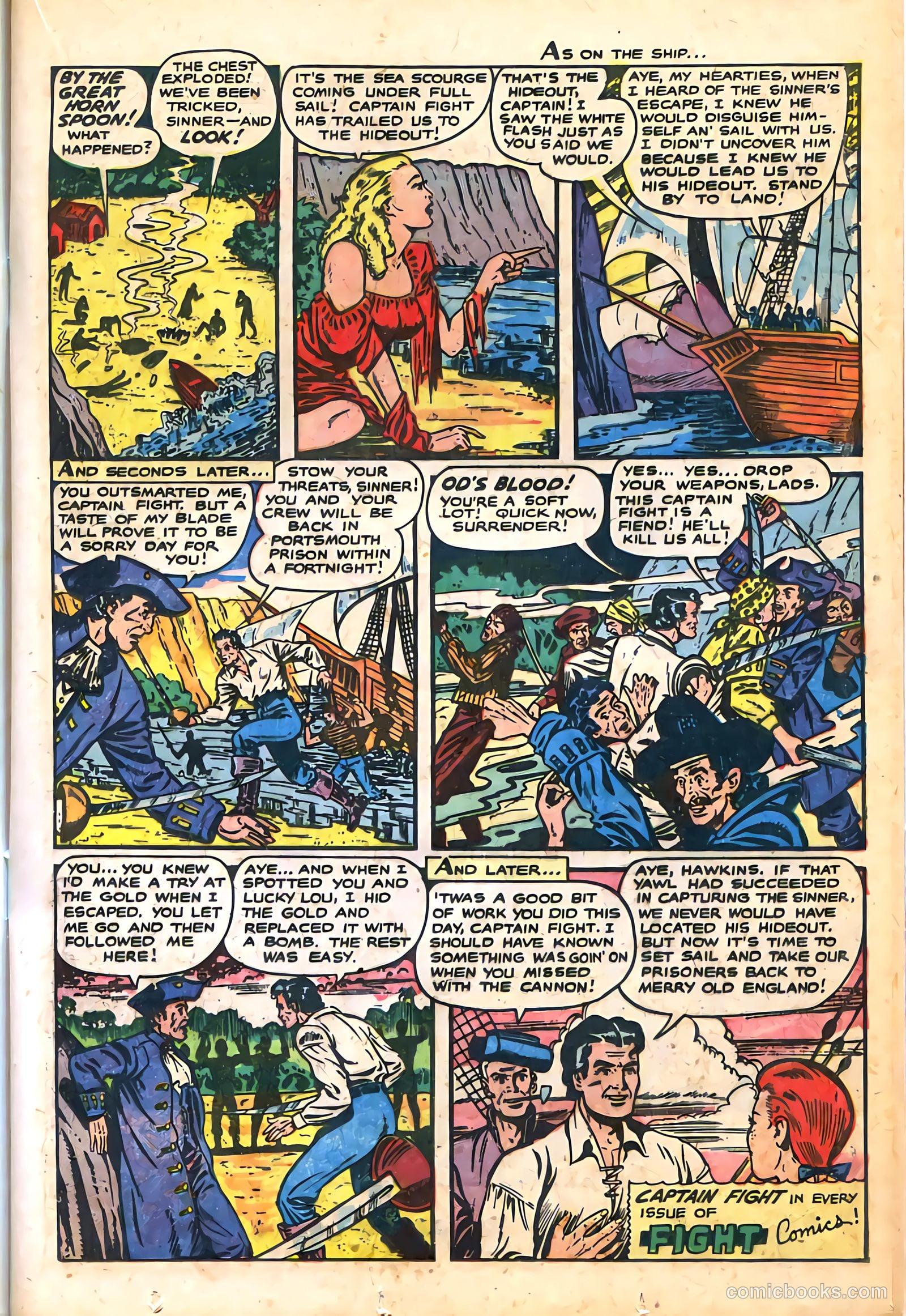 Fight Comics #68 — page 25 of 52