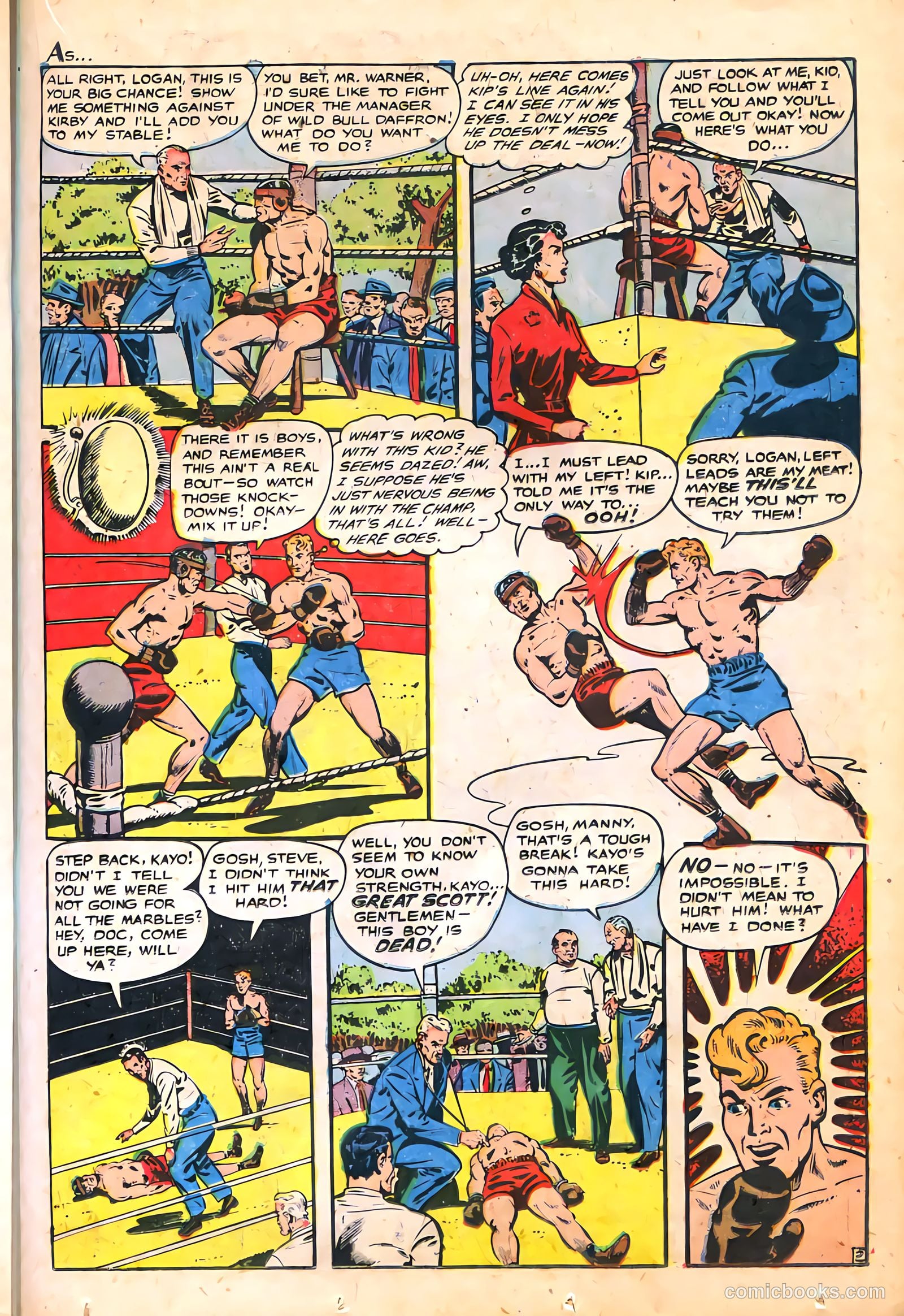 Fight Comics #68 — page 29 of 52