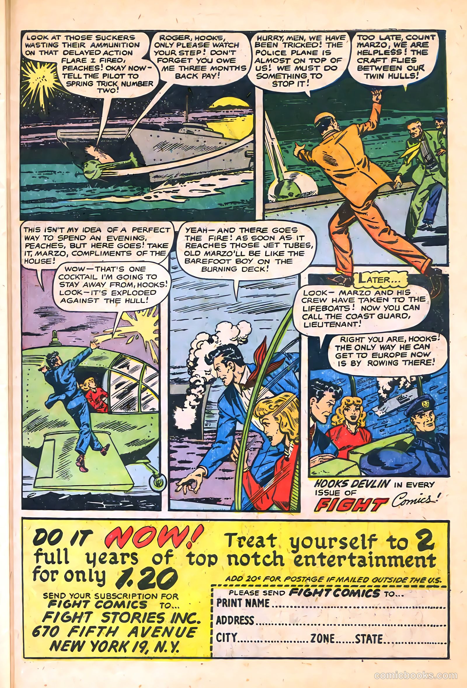 Fight Comics #68 — page 41 of 52