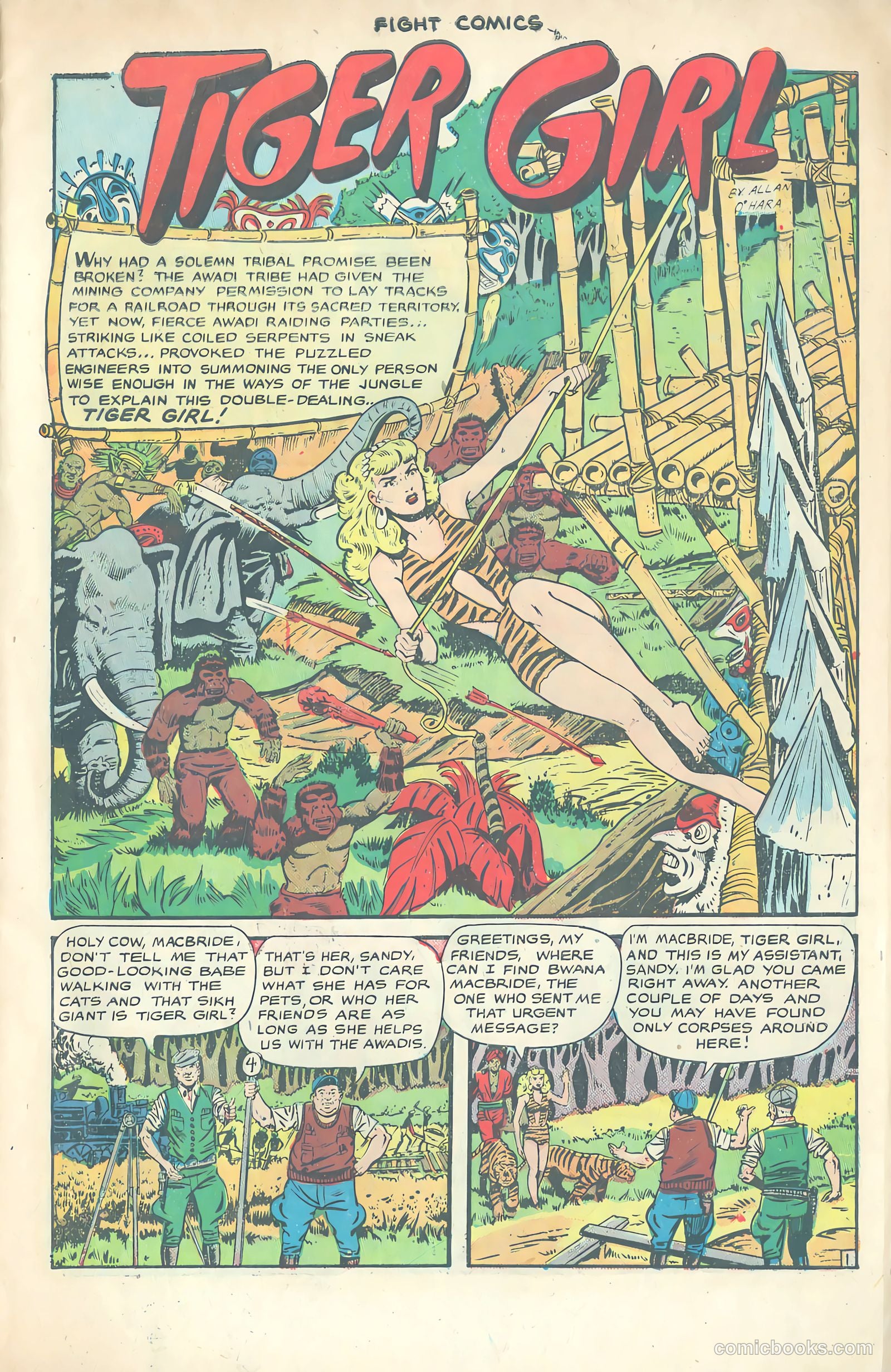 Fight Comics #69 — page 3 of 36
