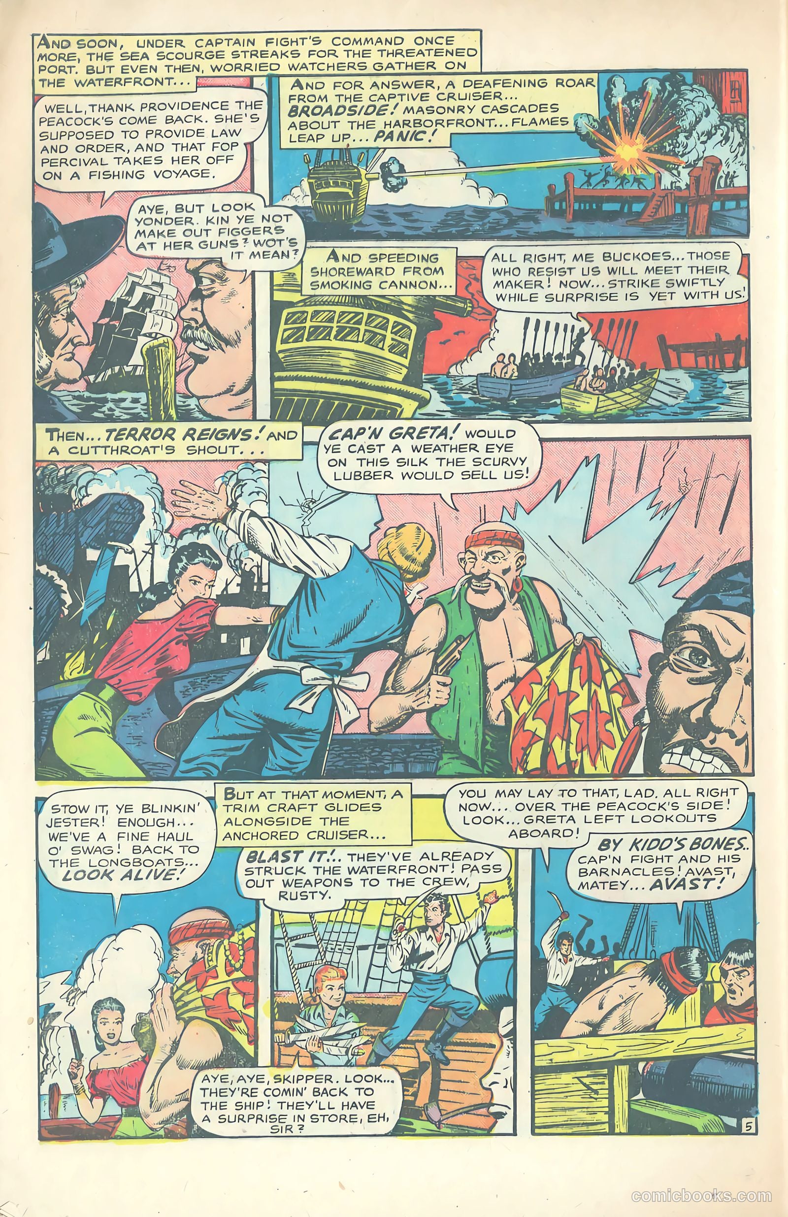 Fight Comics #69 — page 32 of 36