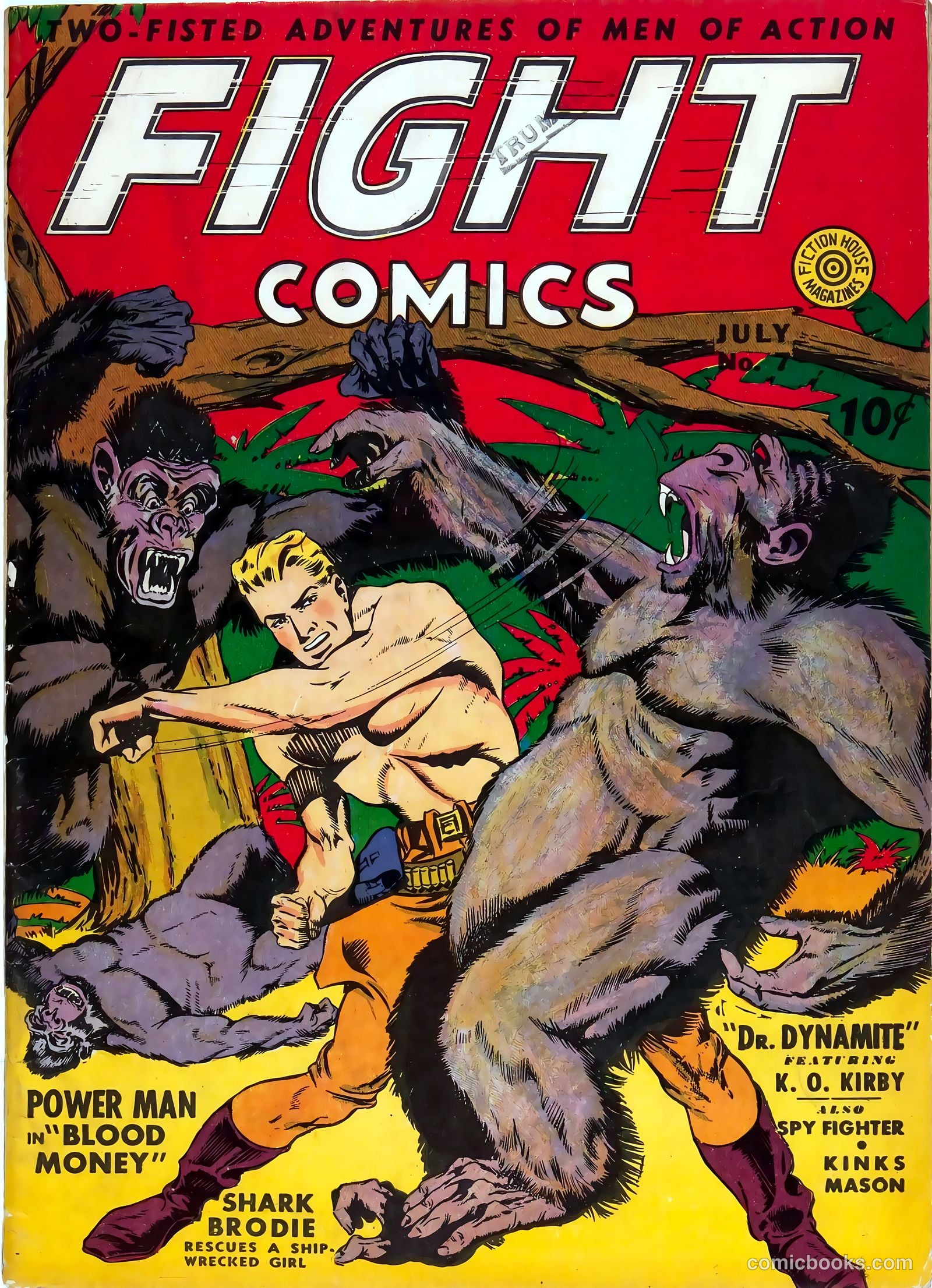 Fight Comics #7 — page 1 of 69