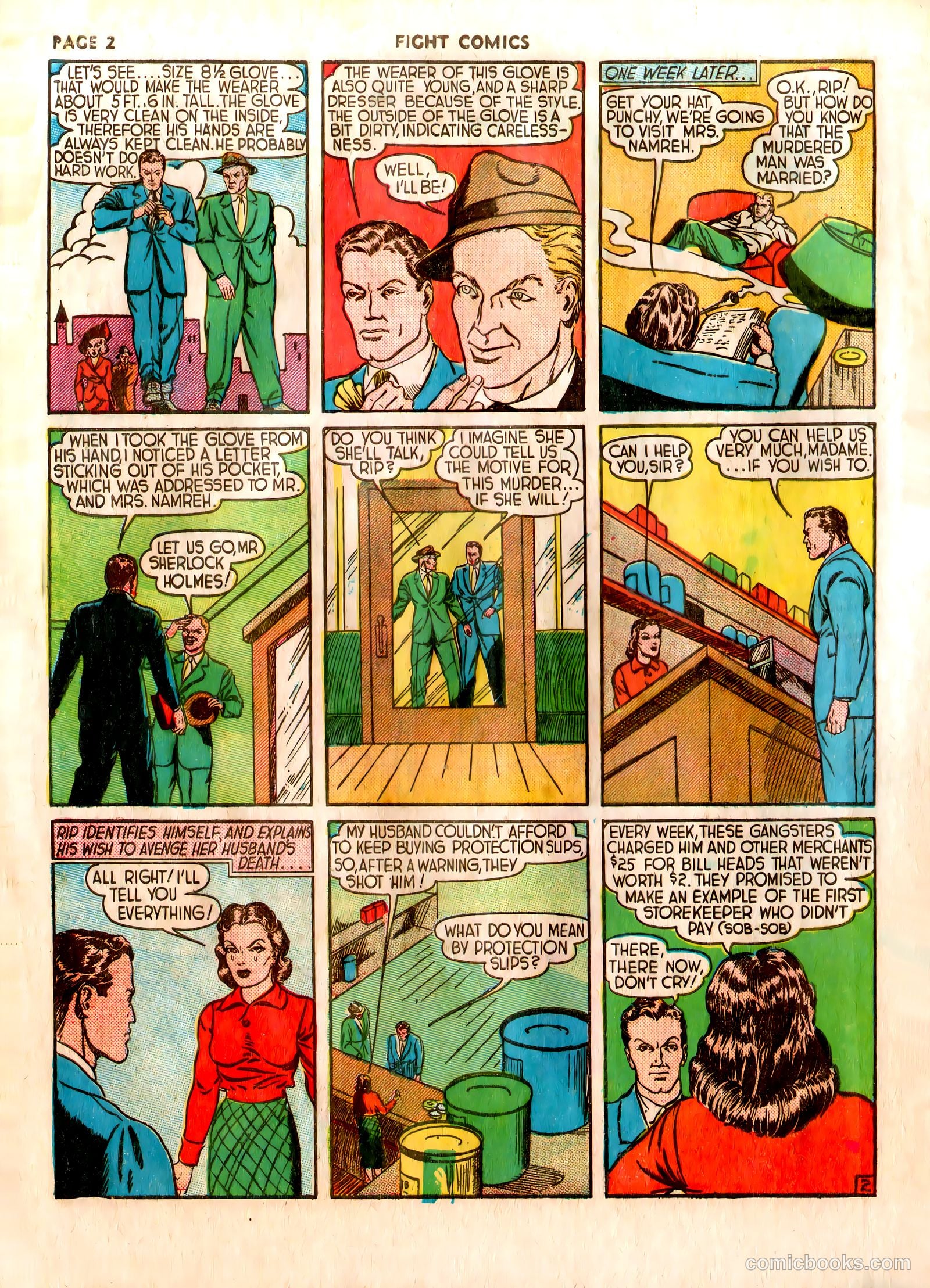Fight Comics #7 — page 5 of 69