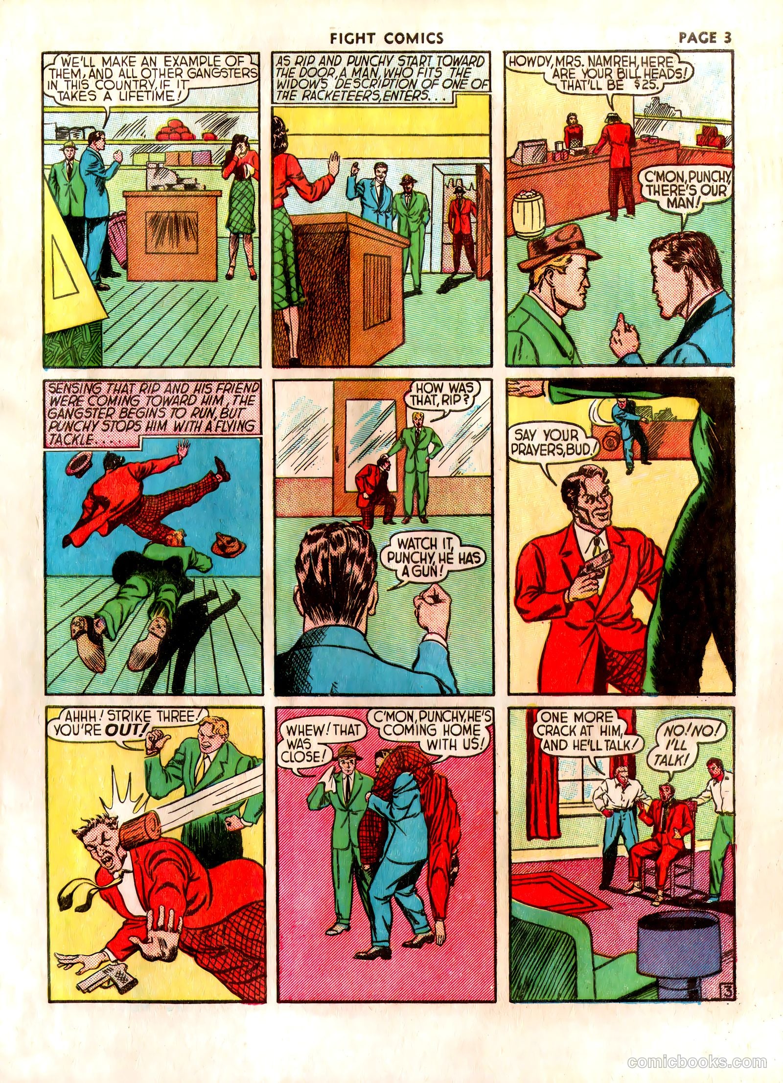 Fight Comics #7 — page 6 of 69
