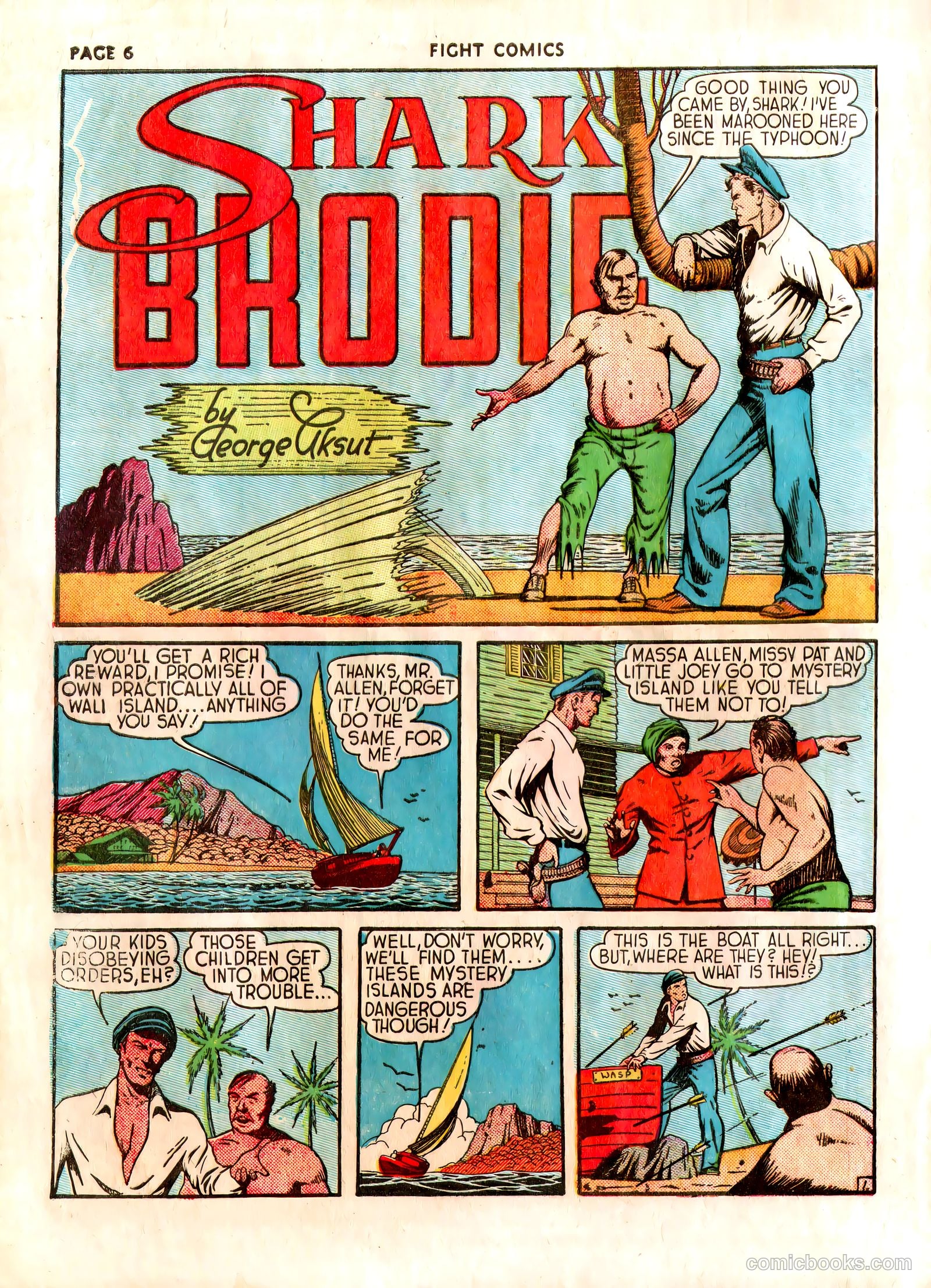 Fight Comics #7 — page 9 of 69