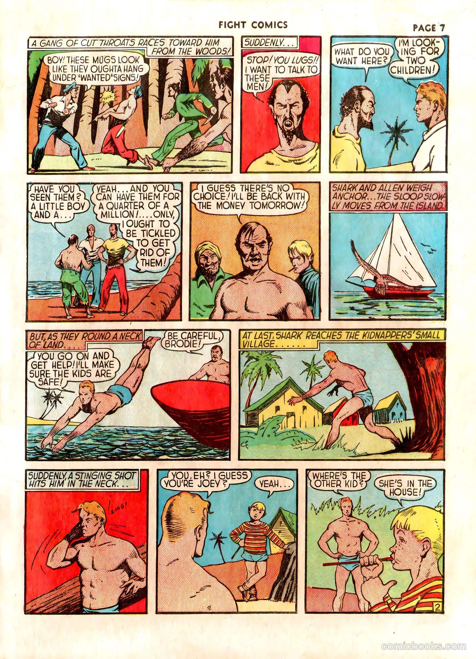 Fight Comics #7 — page 10 of 69