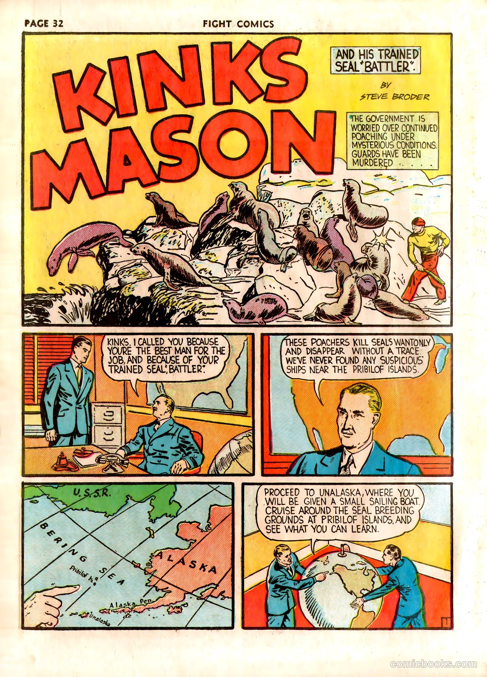 Fight Comics #7 — page 35 of 69