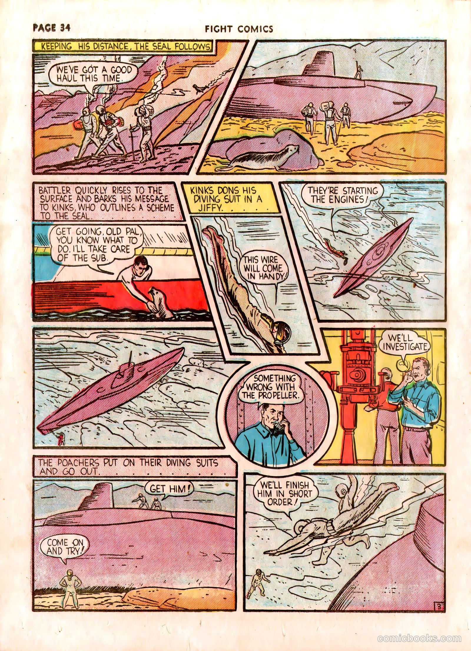 Fight Comics #7 — page 37 of 69