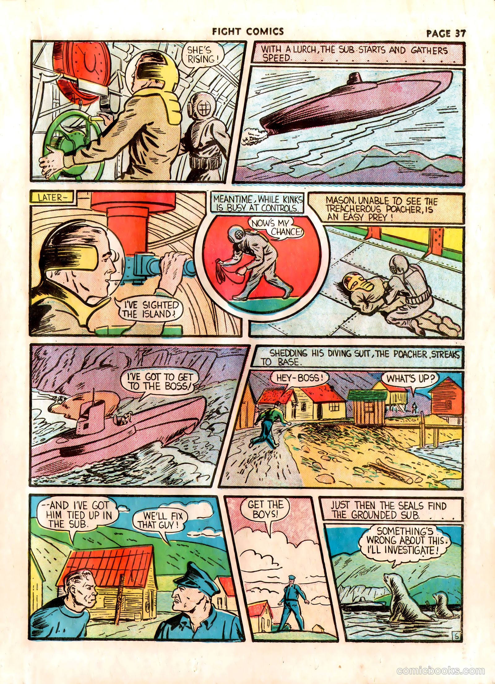 Fight Comics #7 — page 40 of 69