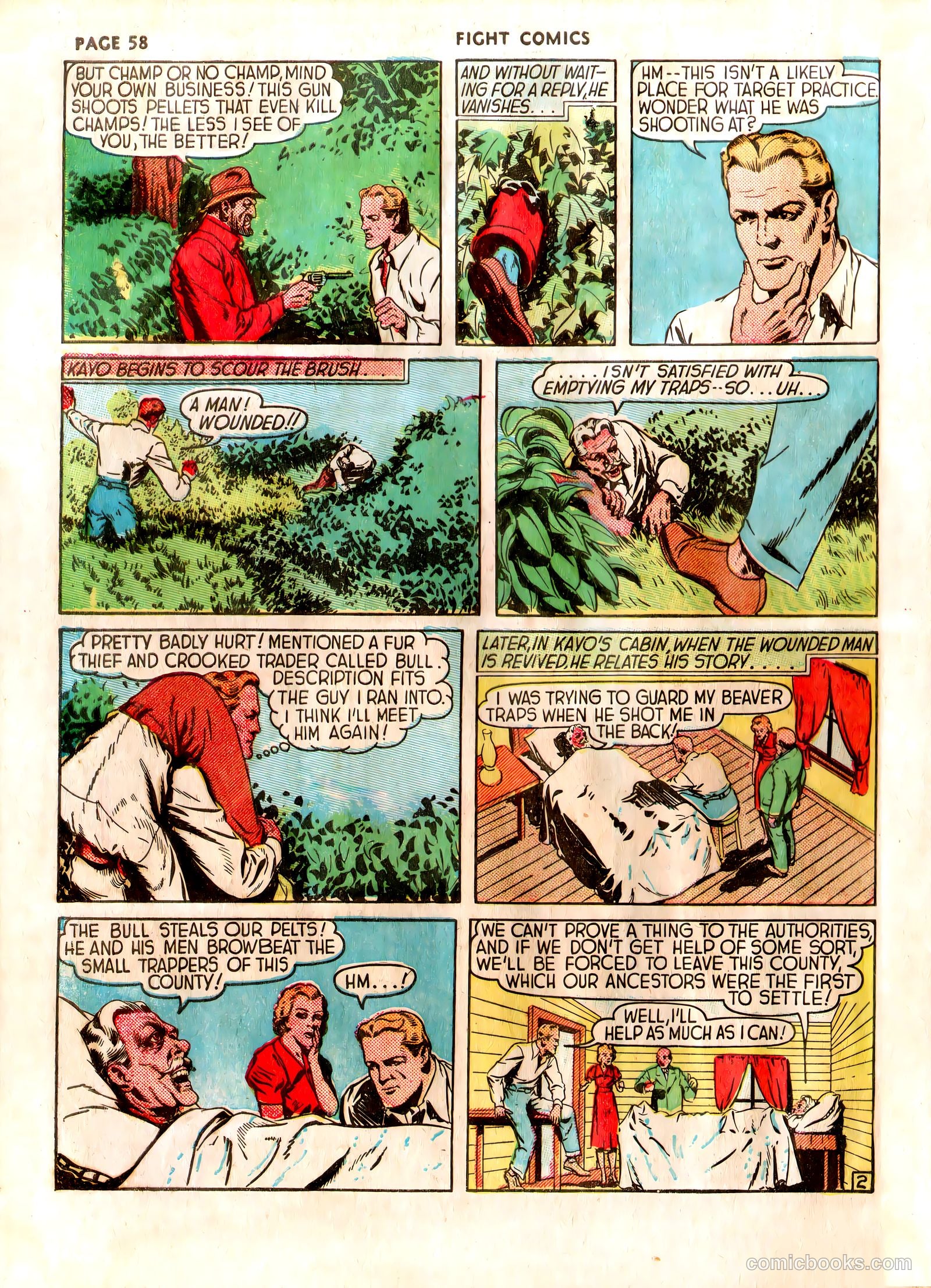 Fight Comics #7 — page 61 of 69