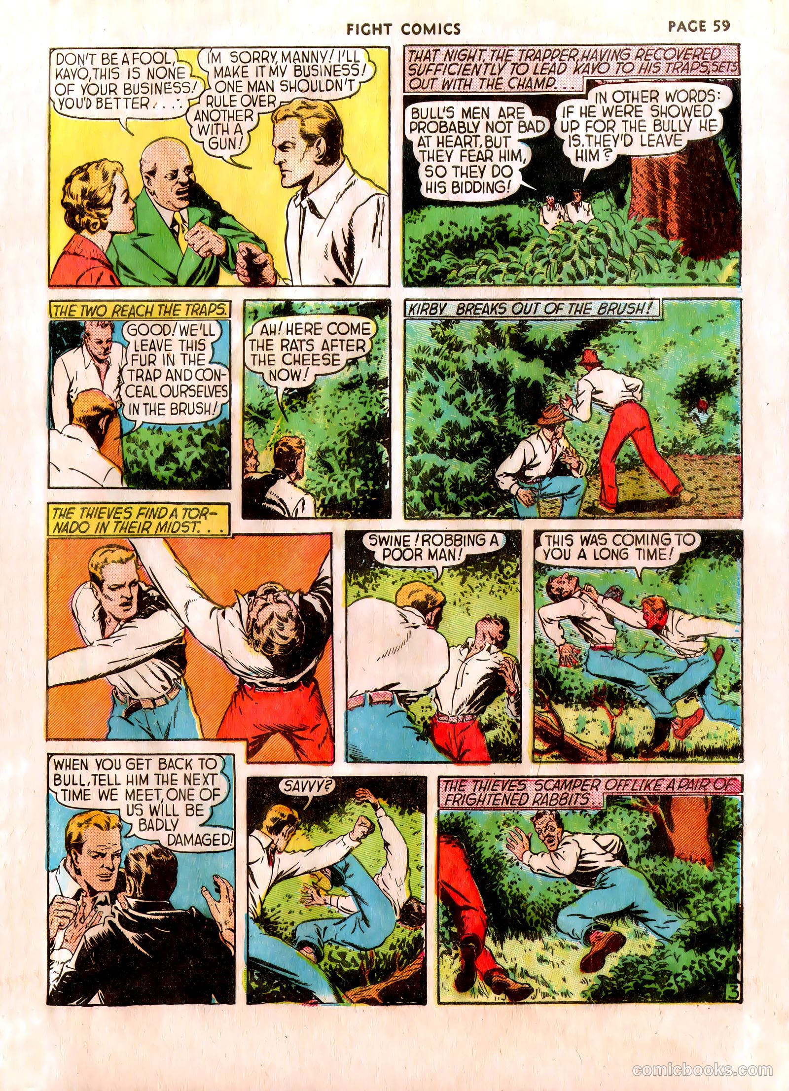 Fight Comics #7 — page 62 of 69