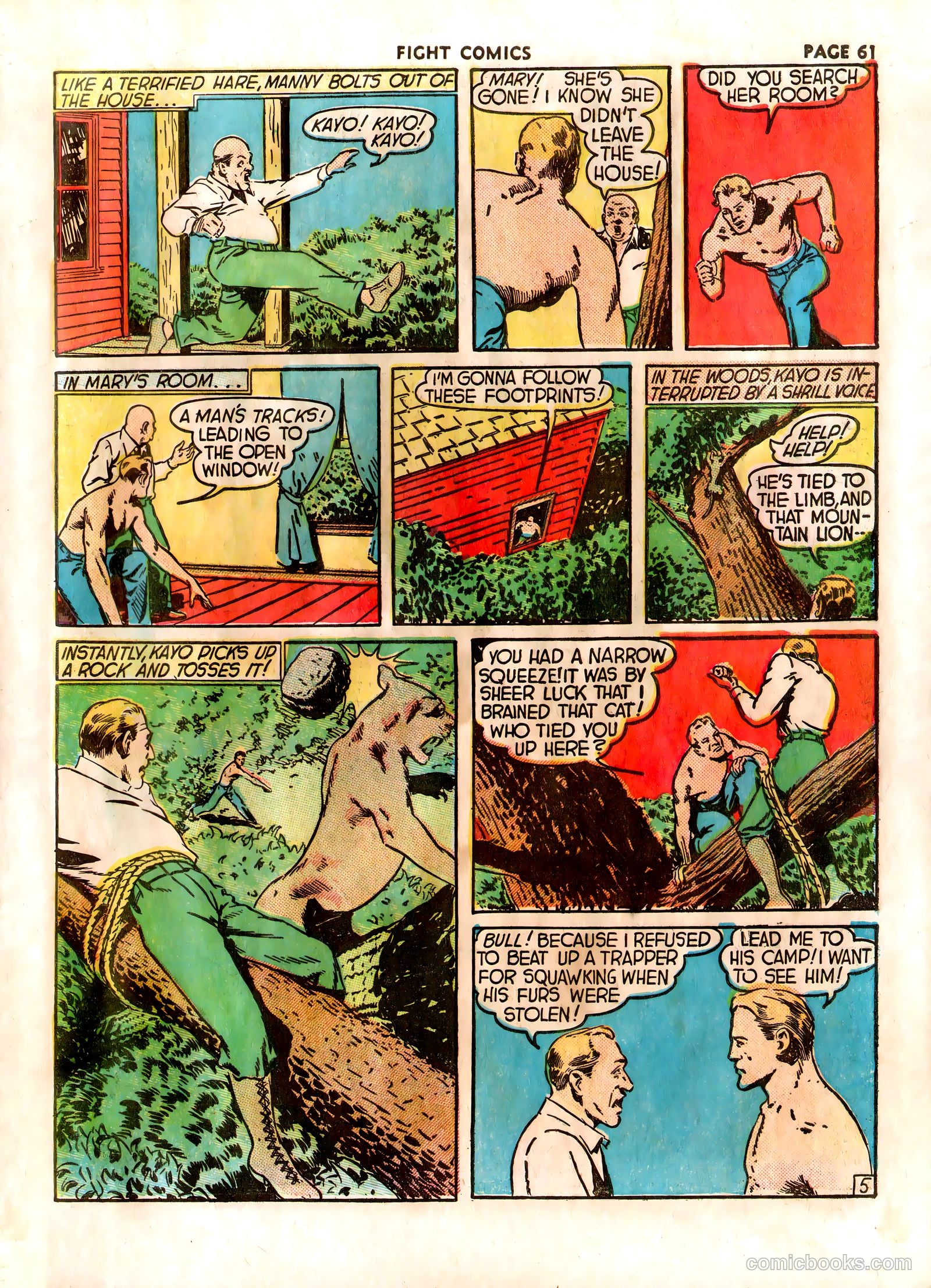 Fight Comics #7 — page 64 of 69