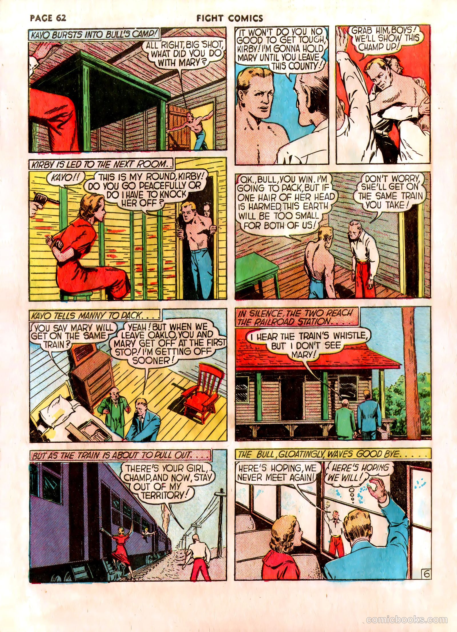 Fight Comics #7 — page 65 of 69