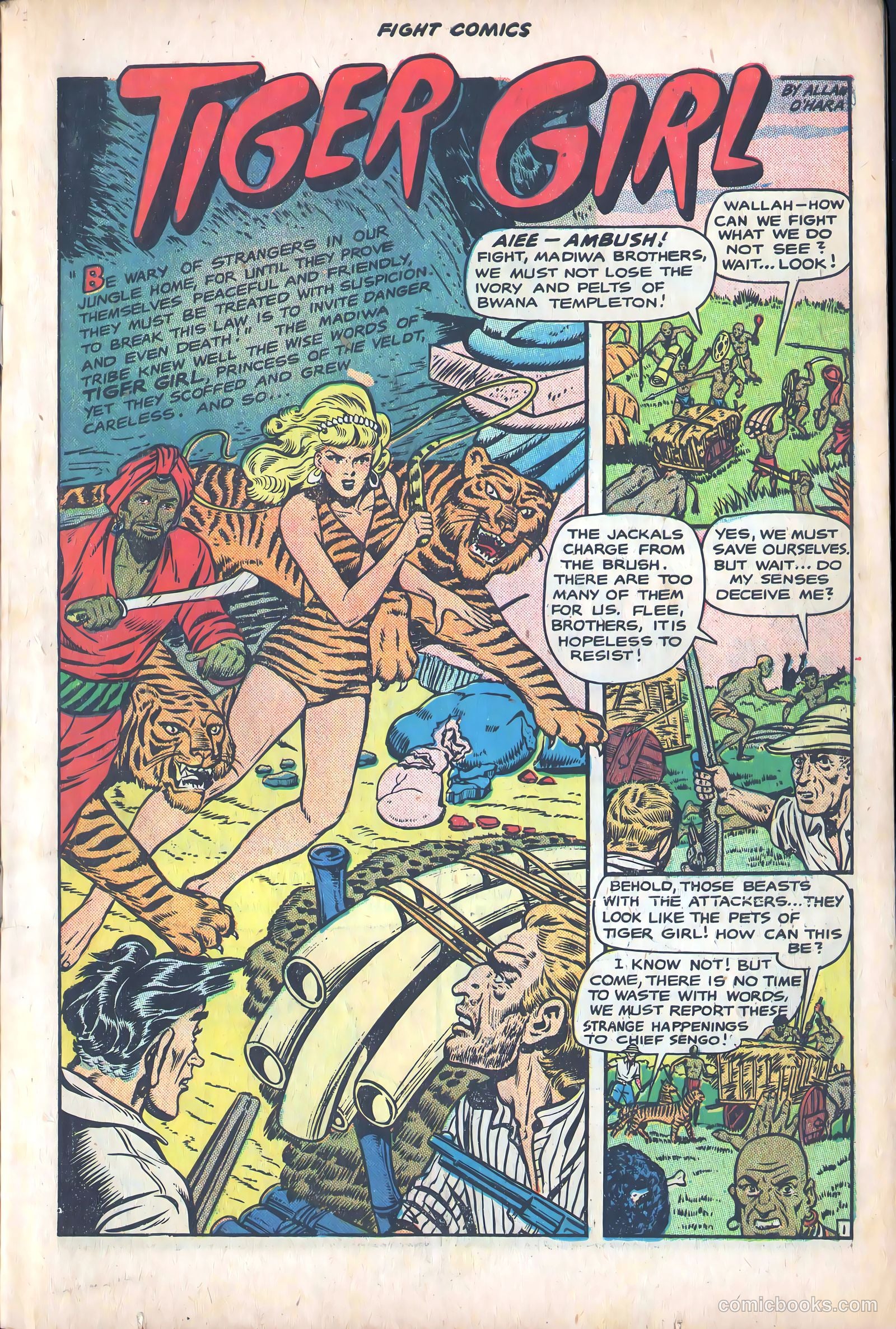 Fight Comics #70 — page 3 of 36
