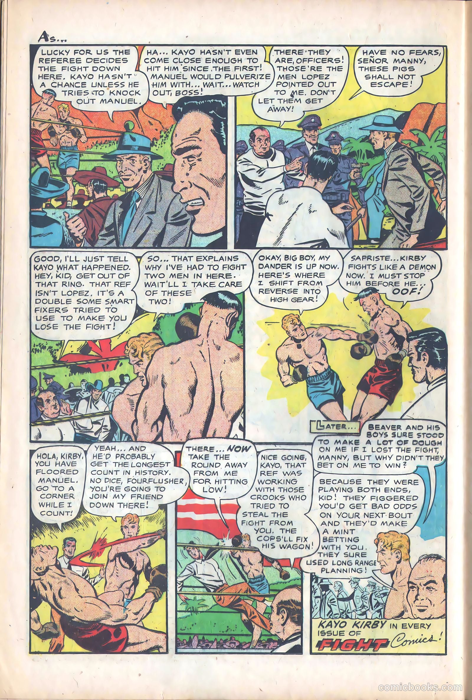 Fight Comics #70 — page 24 of 36