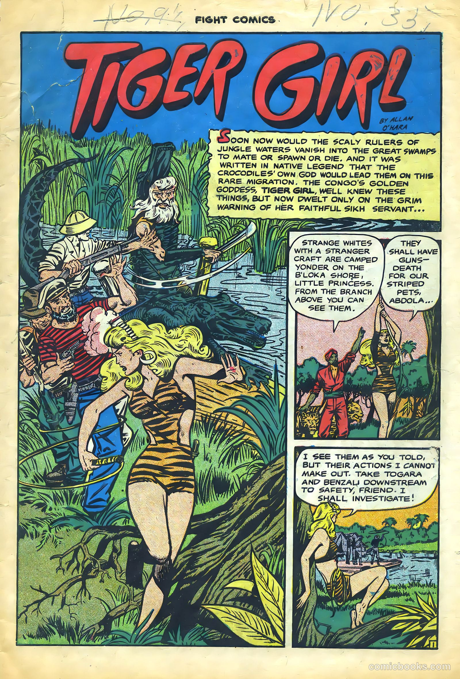Fight Comics #71 — page 3 of 36