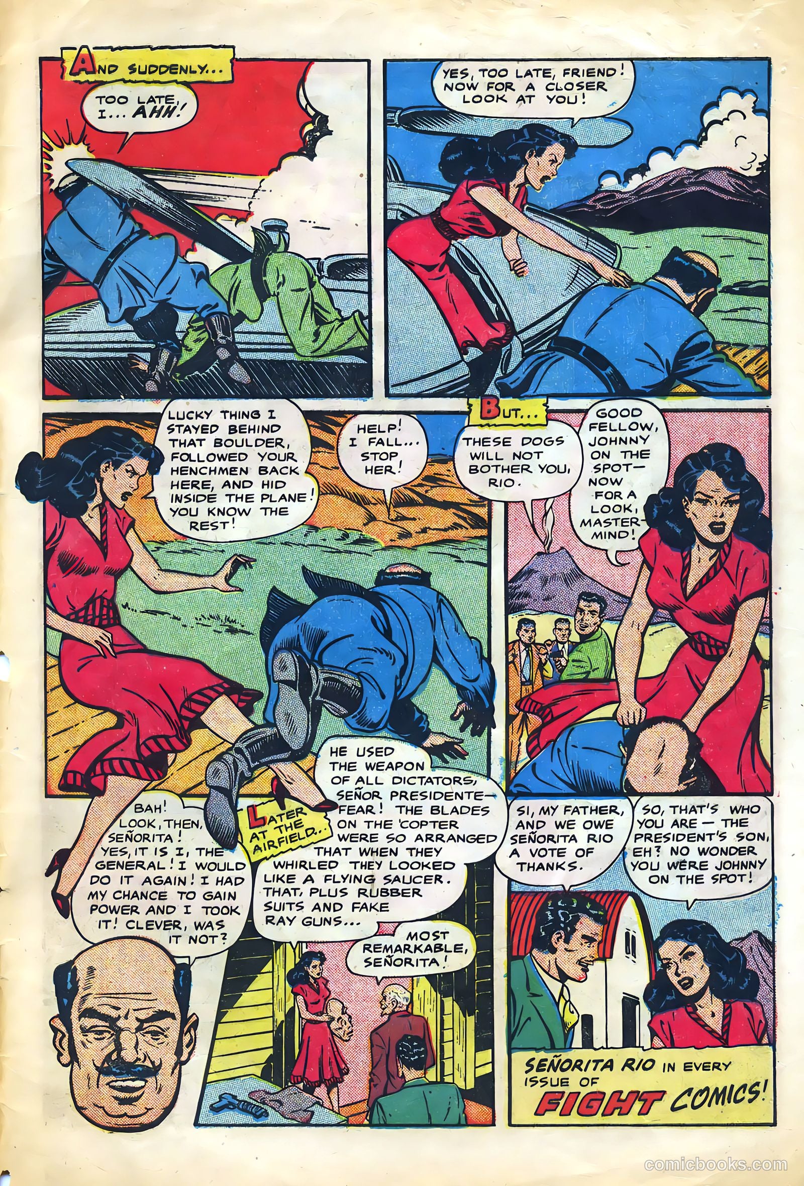 Fight Comics #71 — page 33 of 36
