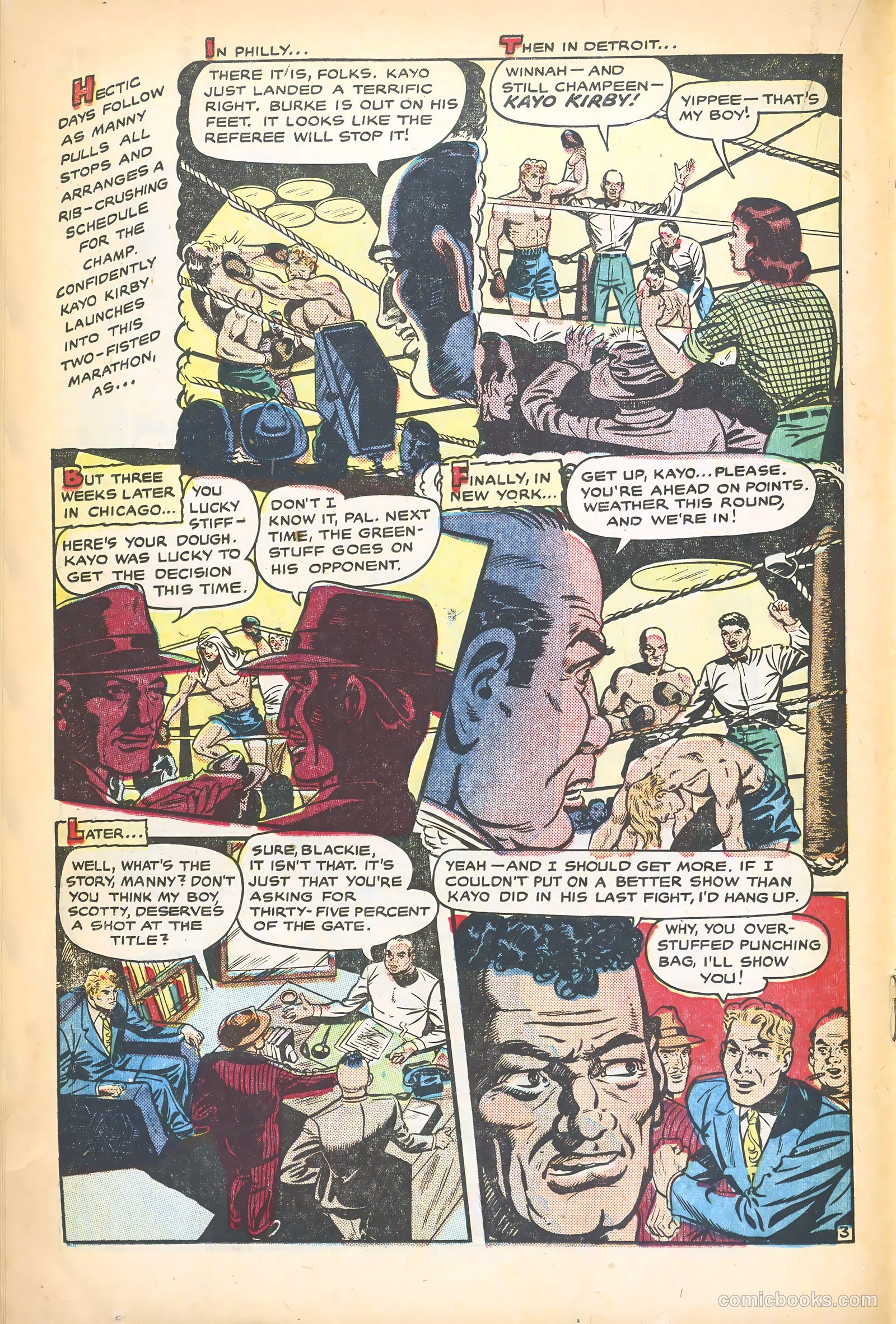 Fight Comics #74 — page 19 of 37
