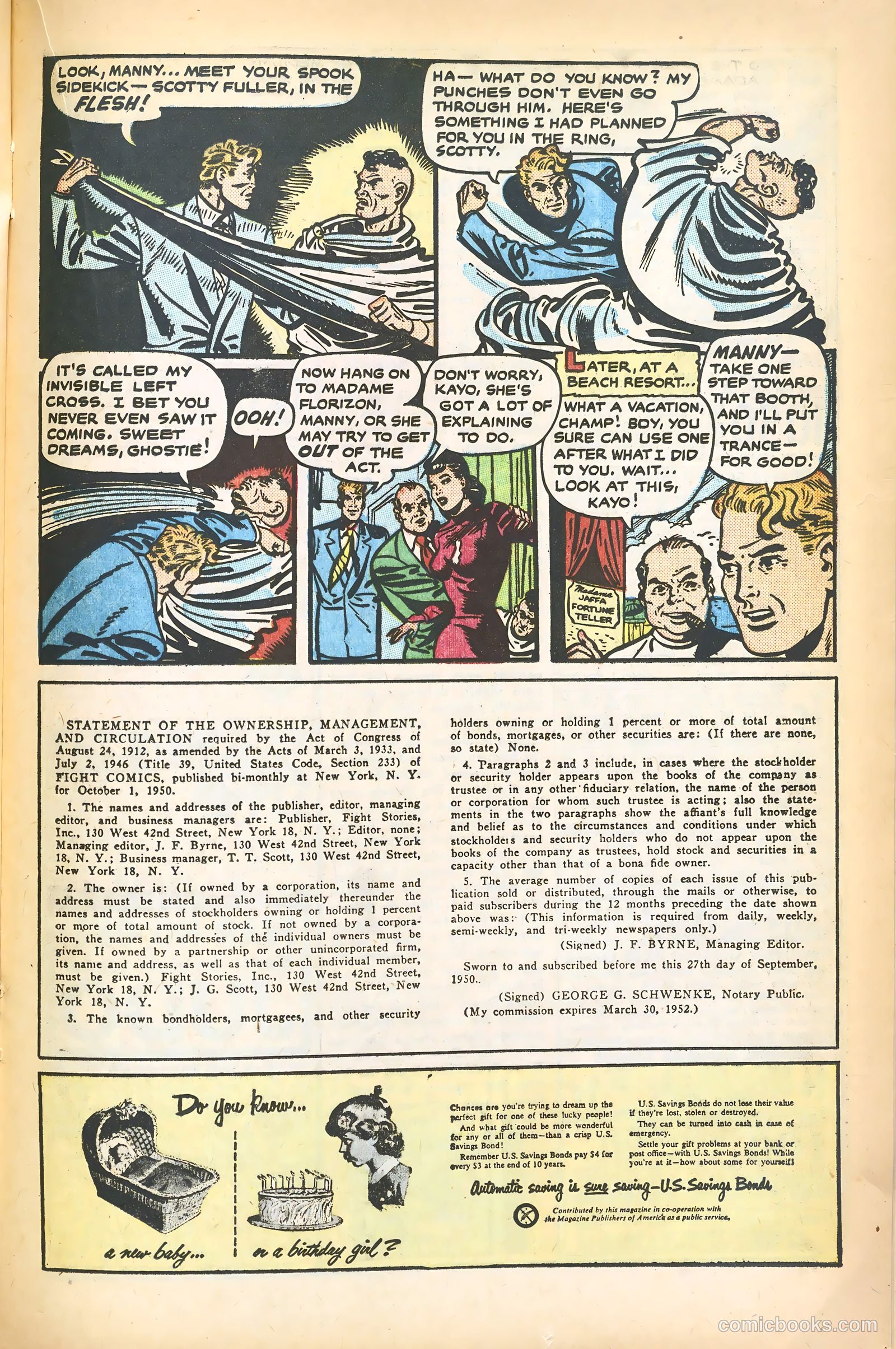 Fight Comics #74 — page 22 of 37