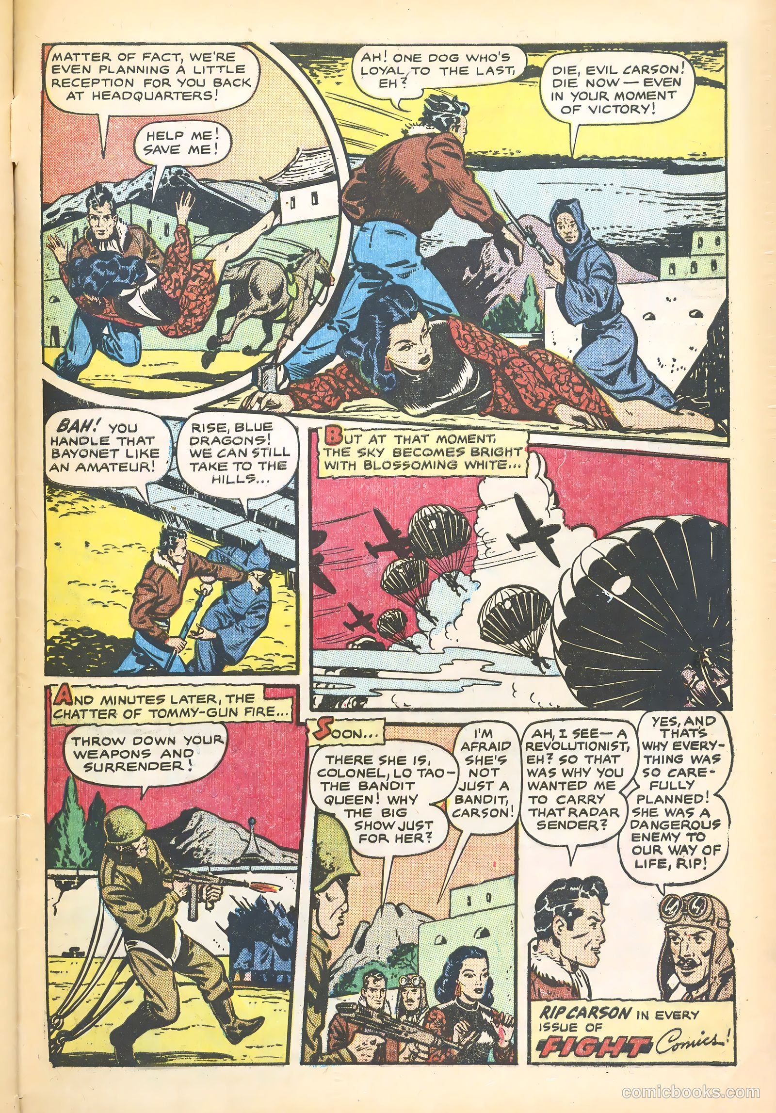 Fight Comics #74 — page 34 of 37
