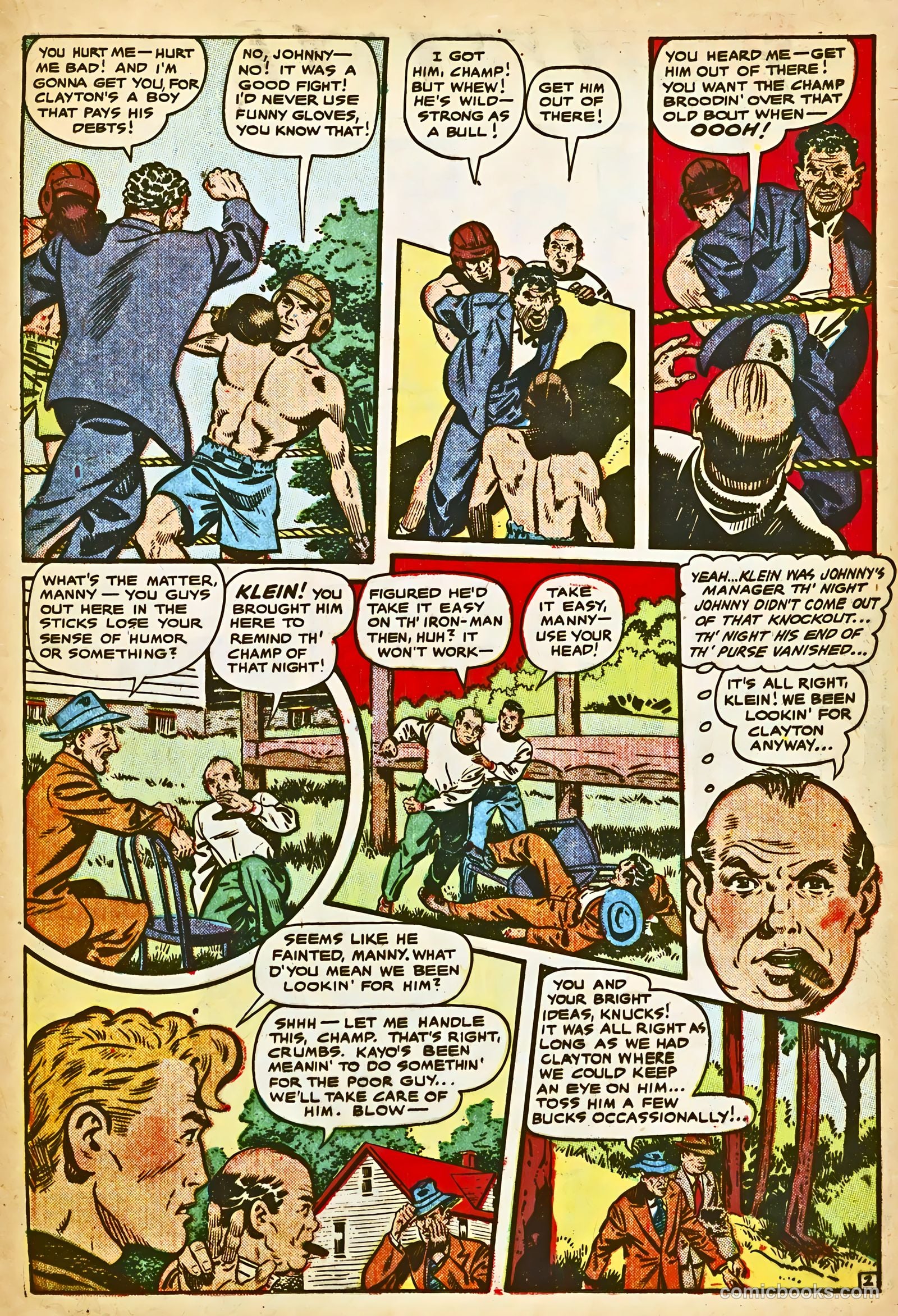Fight Comics #76 — page 21 of 36