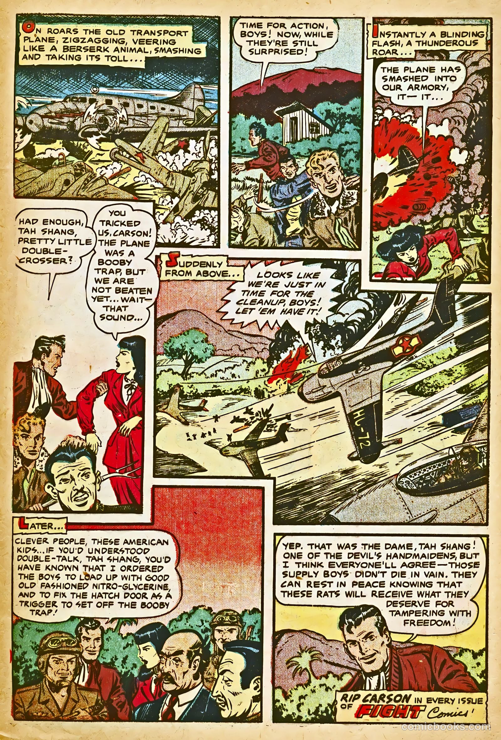 Fight Comics #76 — page 33 of 36