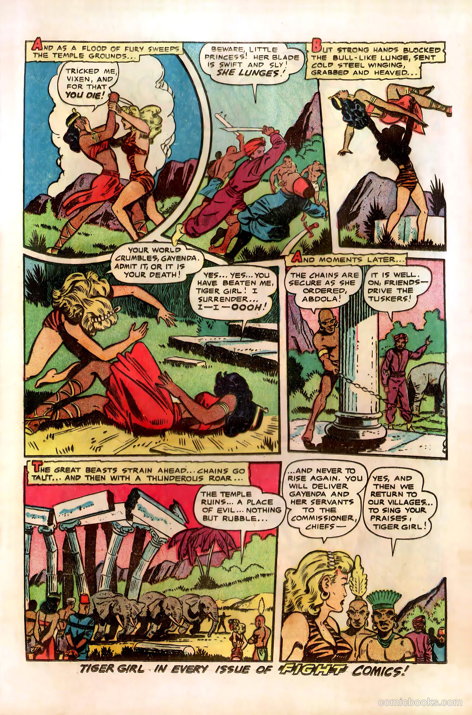 Fight Comics #77 — page 14 of 37