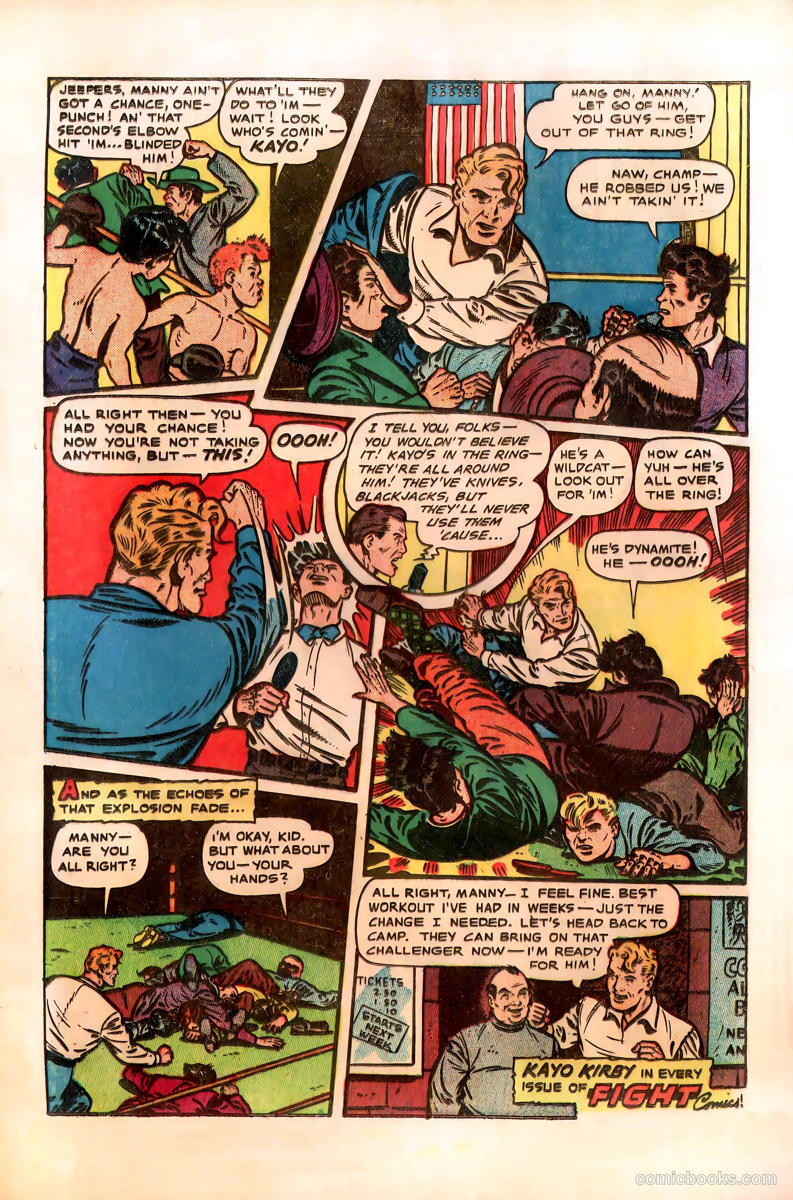 Fight Comics #77 — page 25 of 37