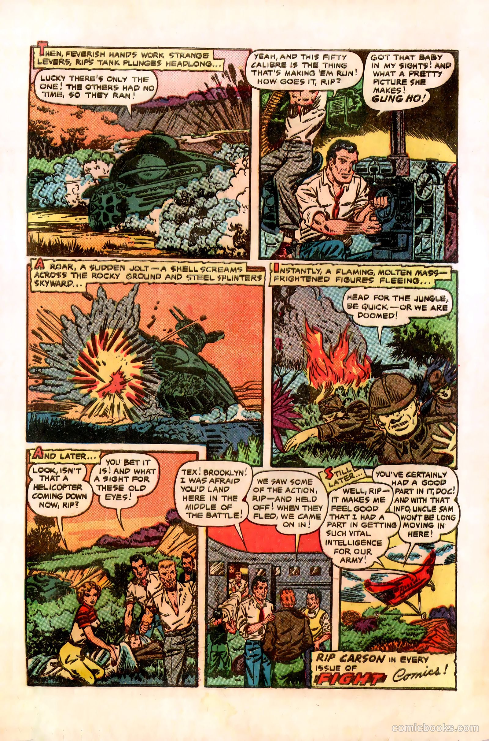 Fight Comics #77 — page 34 of 37