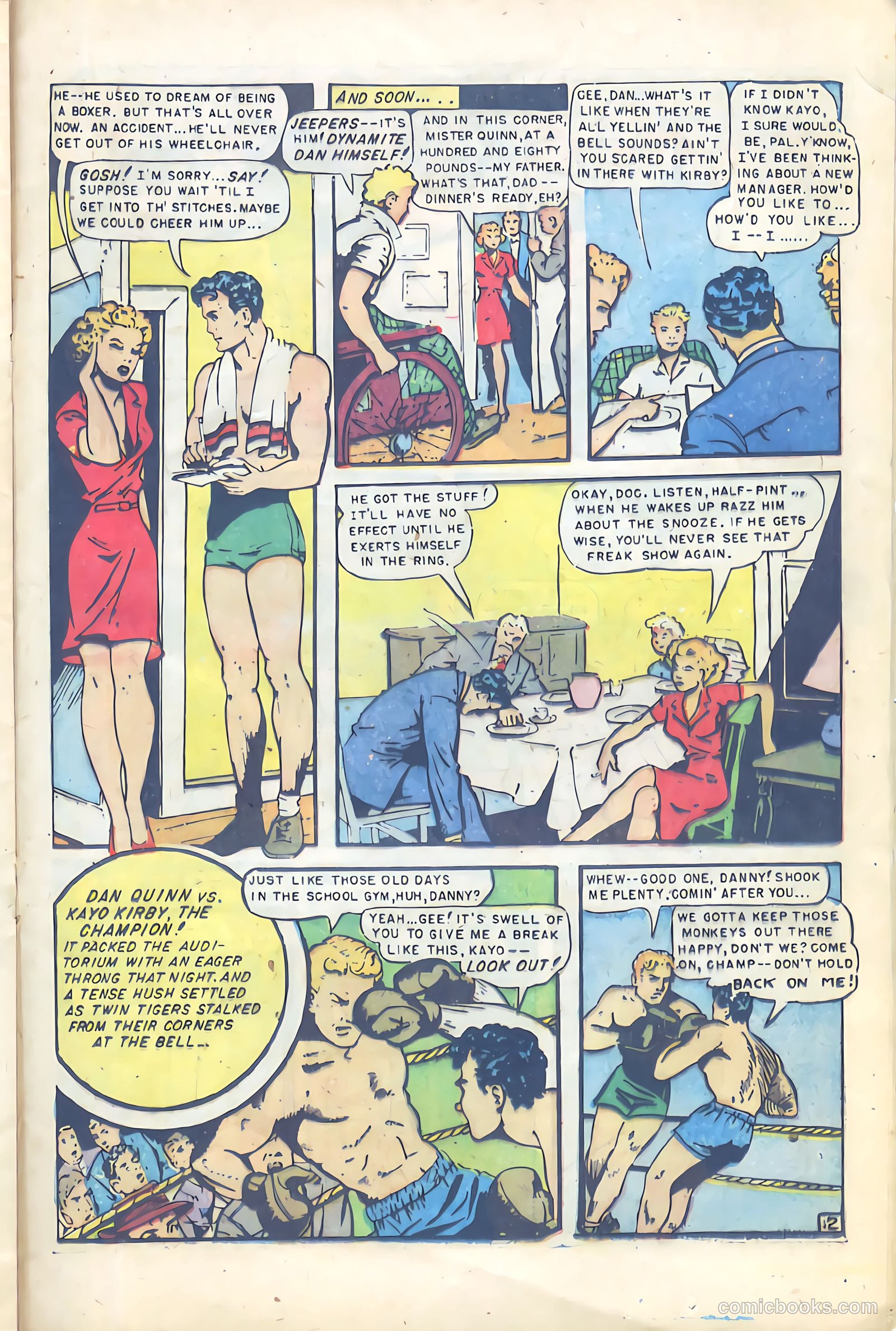 Fight Comics #78 — page 21 of 36
