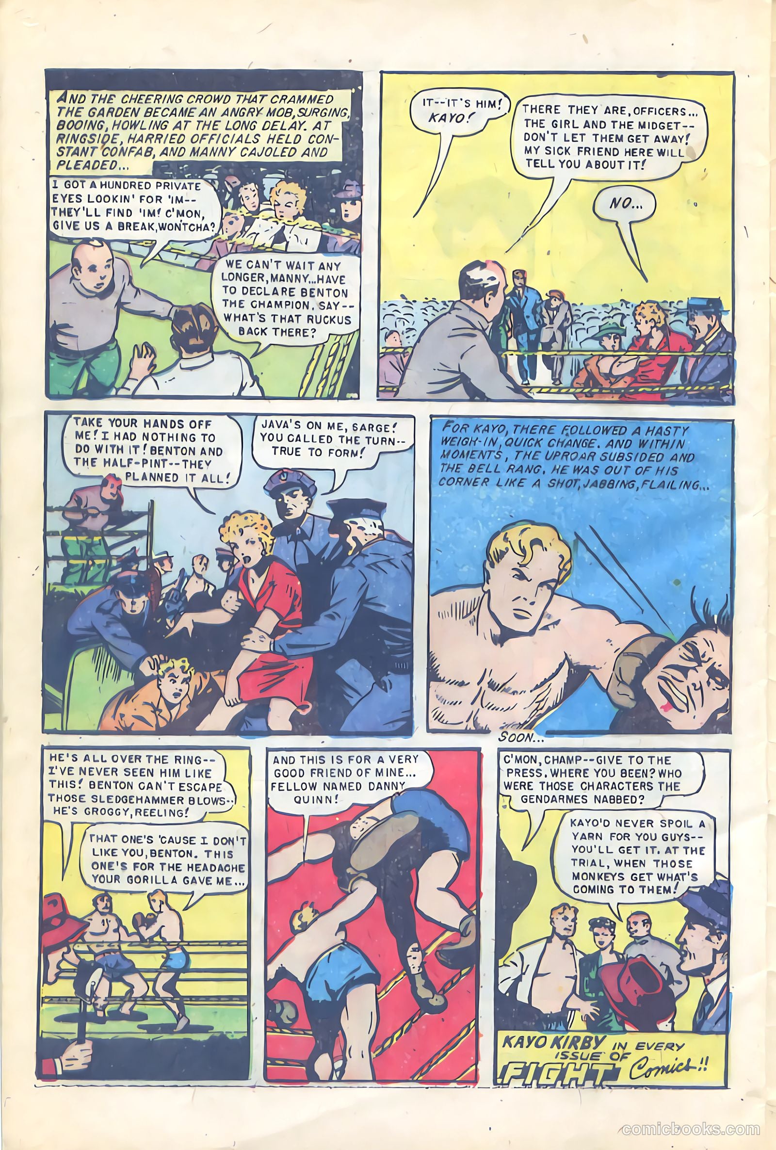 Fight Comics #78 — page 24 of 36