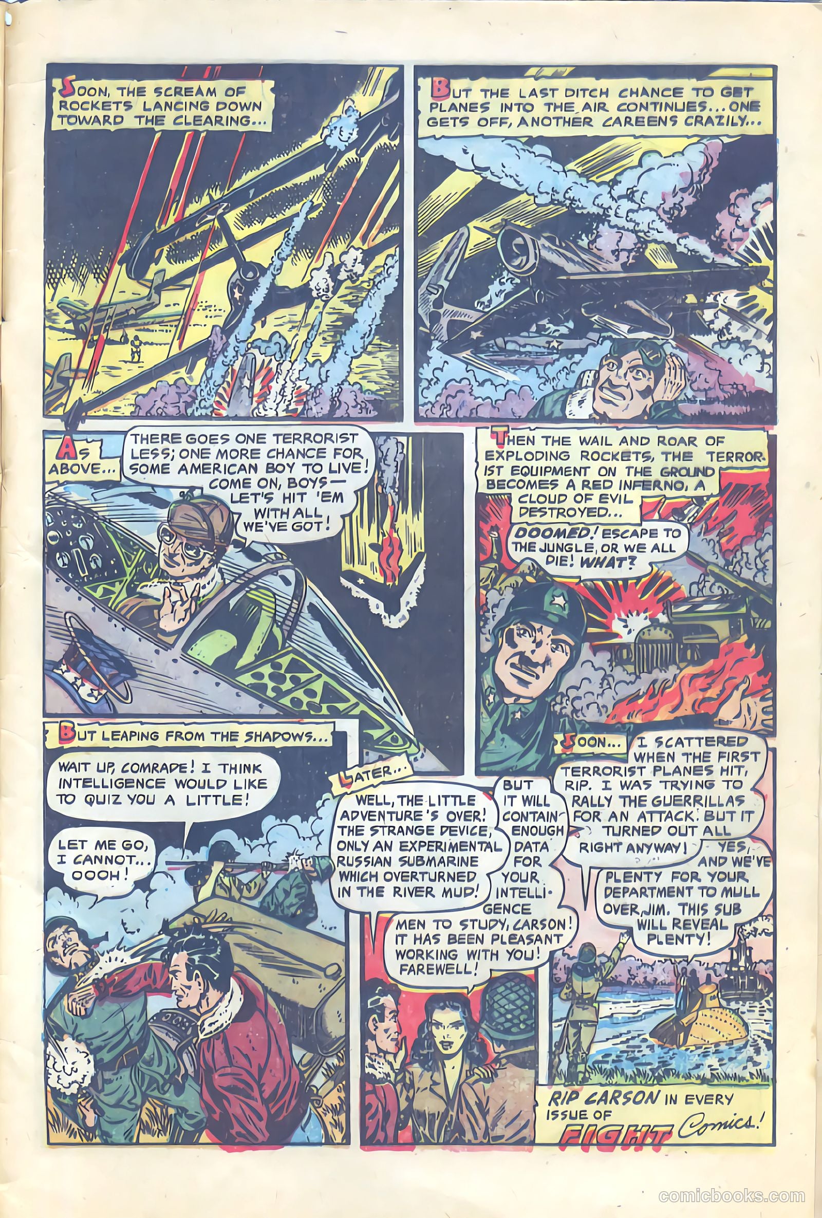 Fight Comics #78 — page 33 of 36