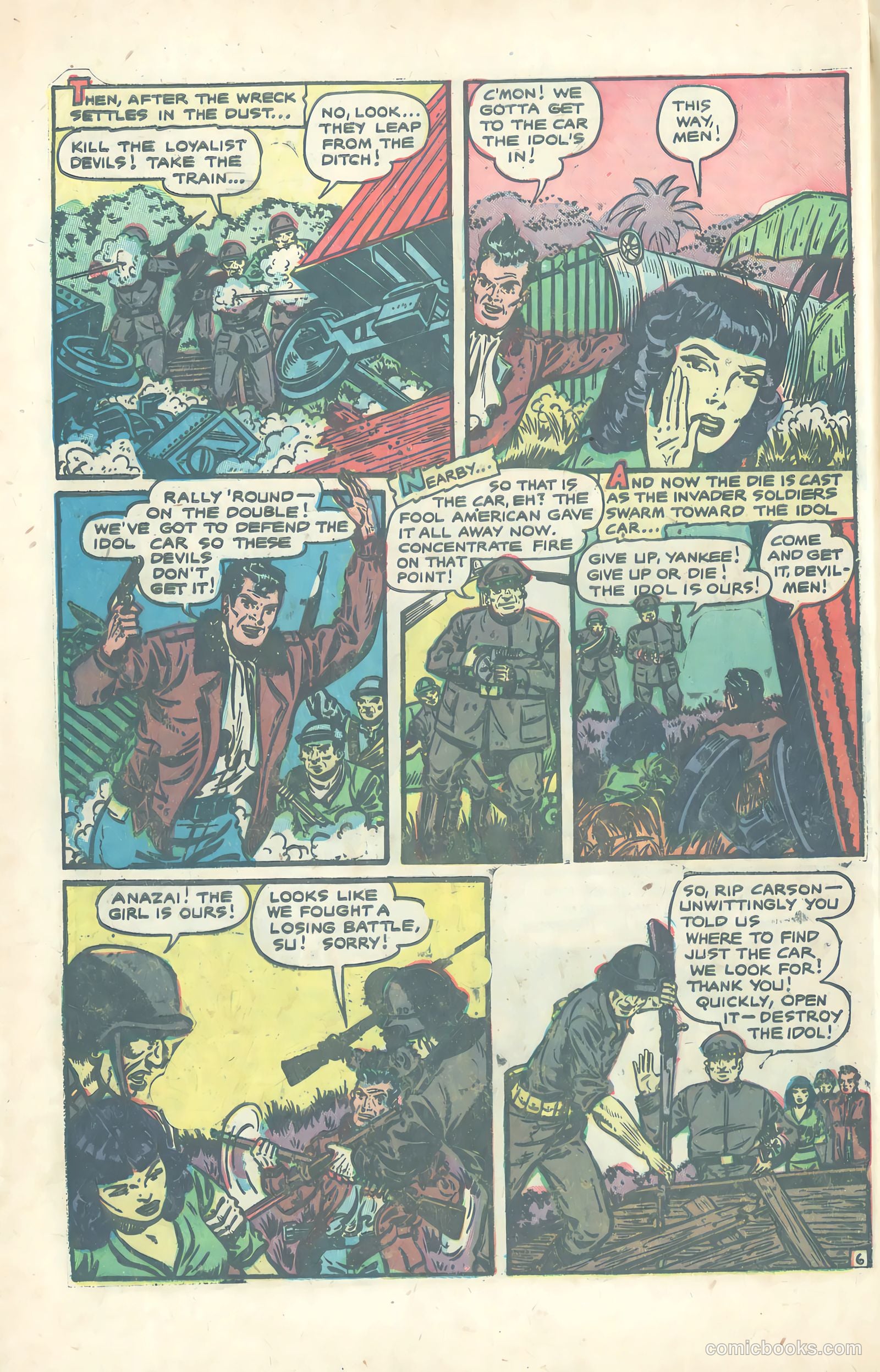 Fight Comics #79 — page 32 of 36