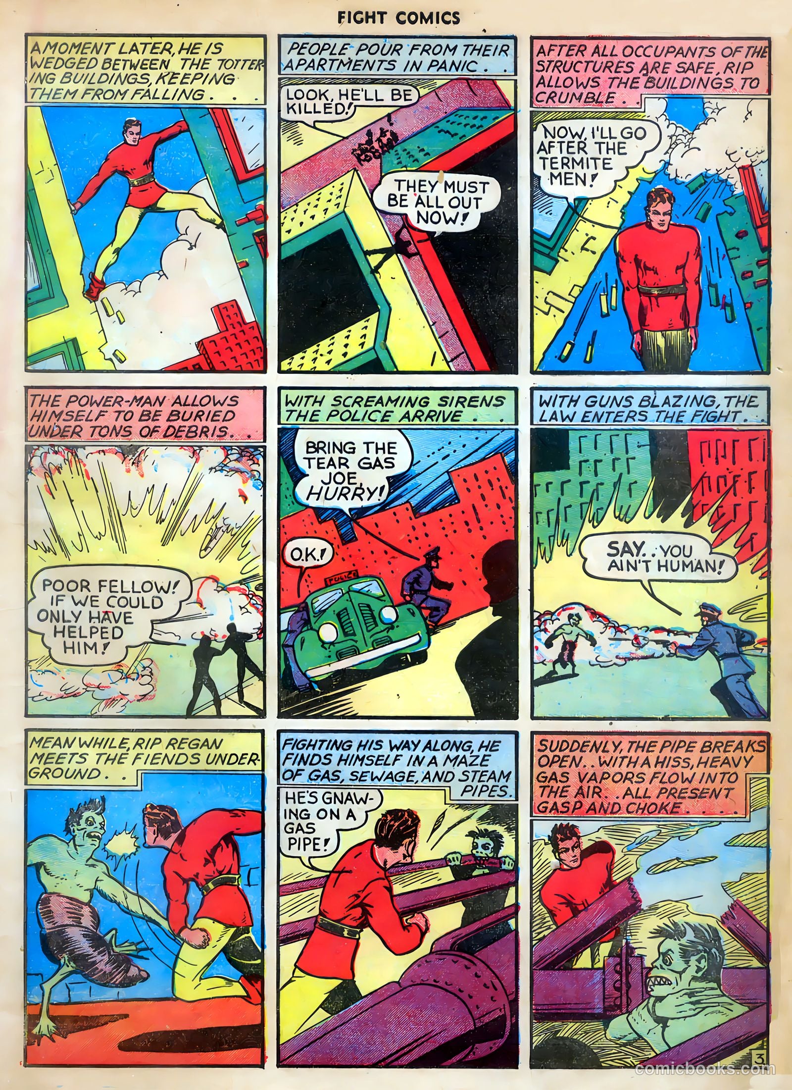 Fight Comics #8 — page 5 of 68