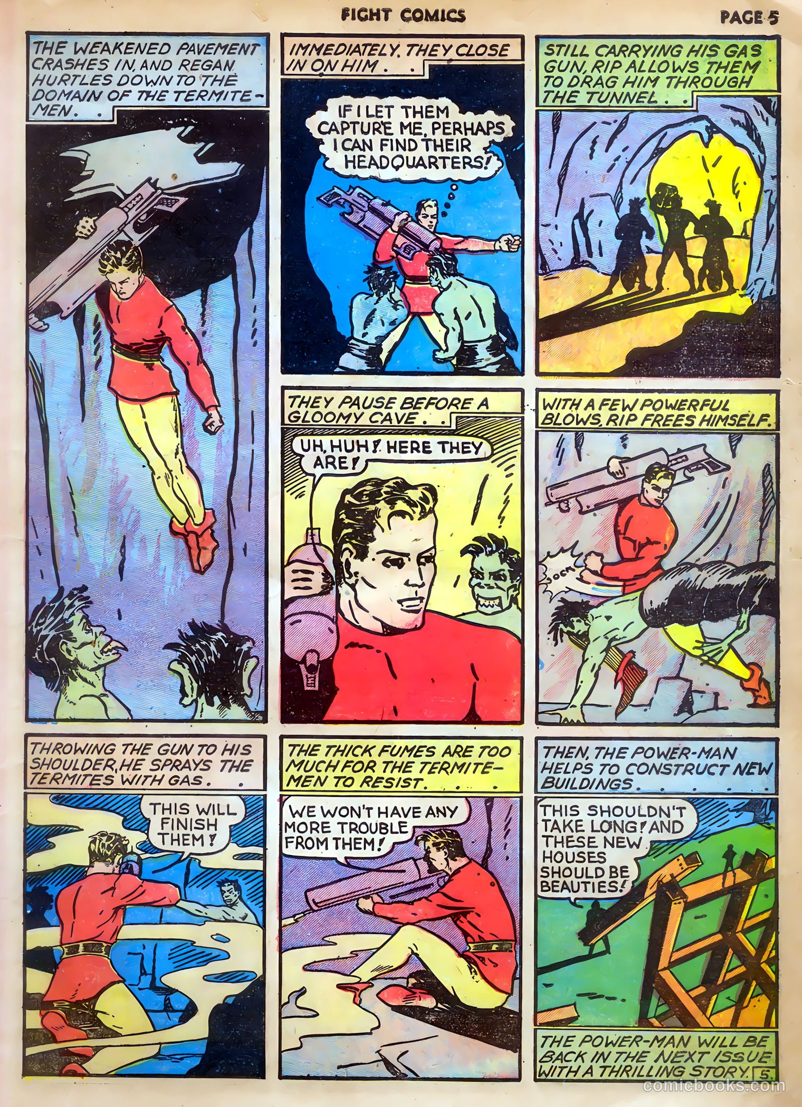 Fight Comics #8 — page 7 of 68
