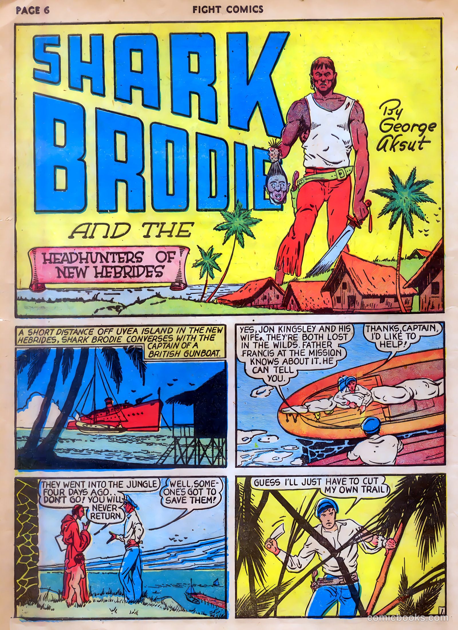 Fight Comics #8 — page 8 of 68