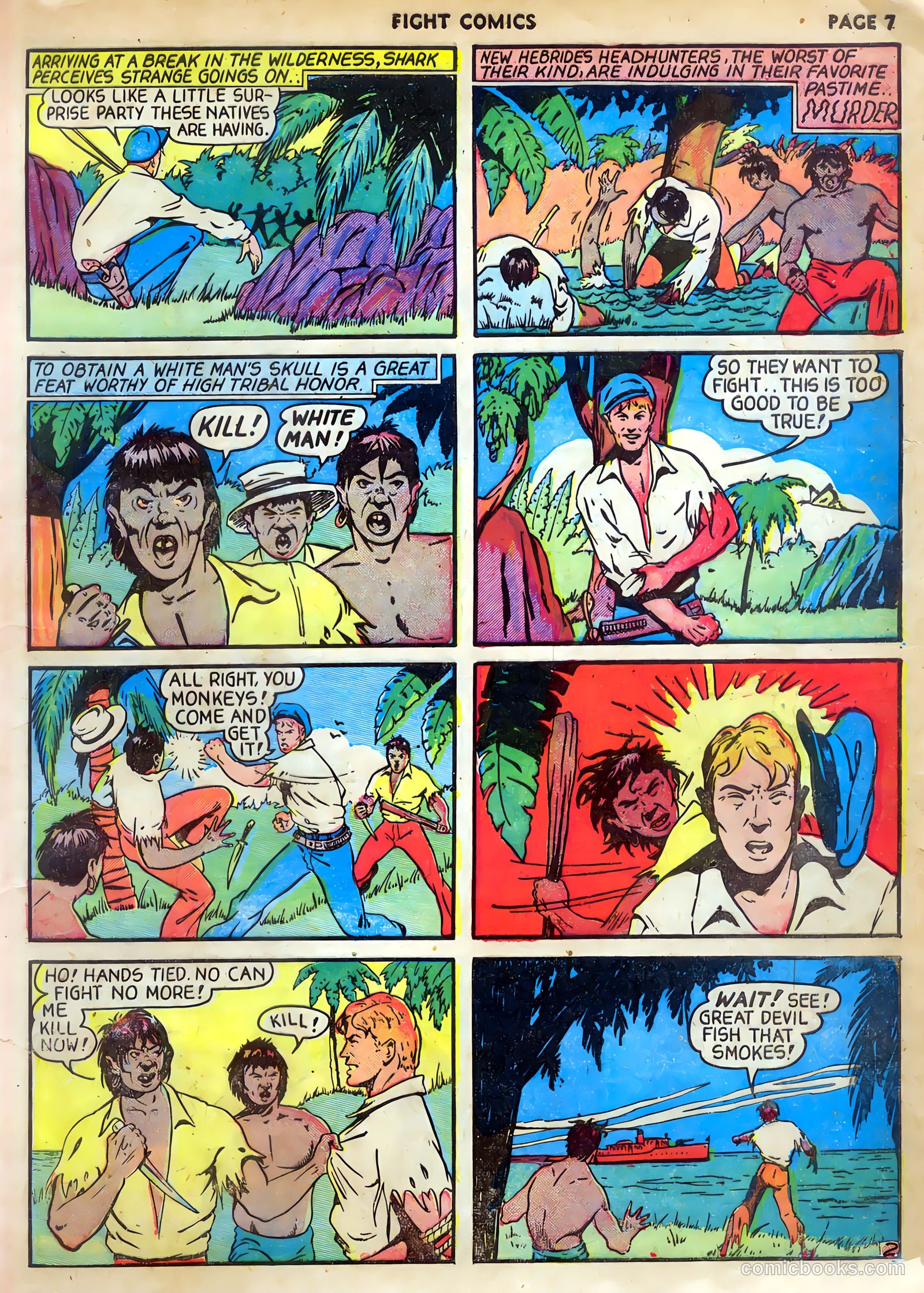 Fight Comics #8 — page 9 of 68