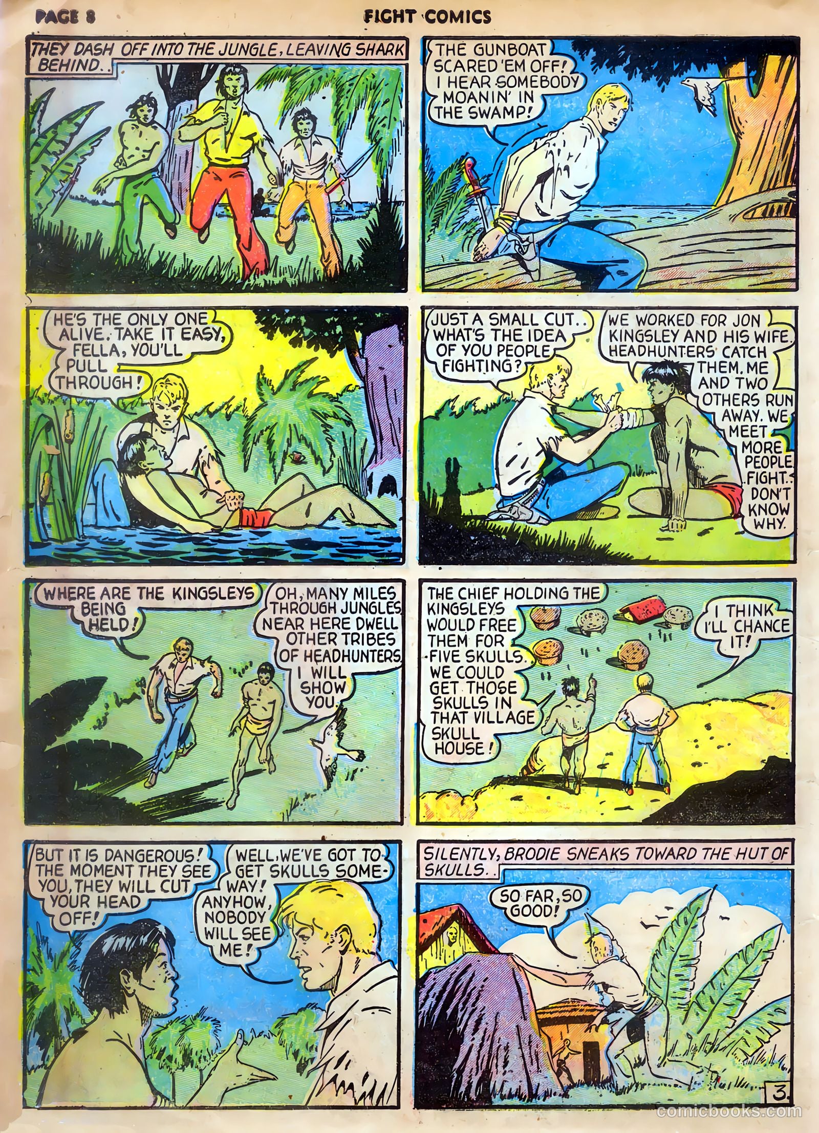 Fight Comics #8 — page 10 of 68