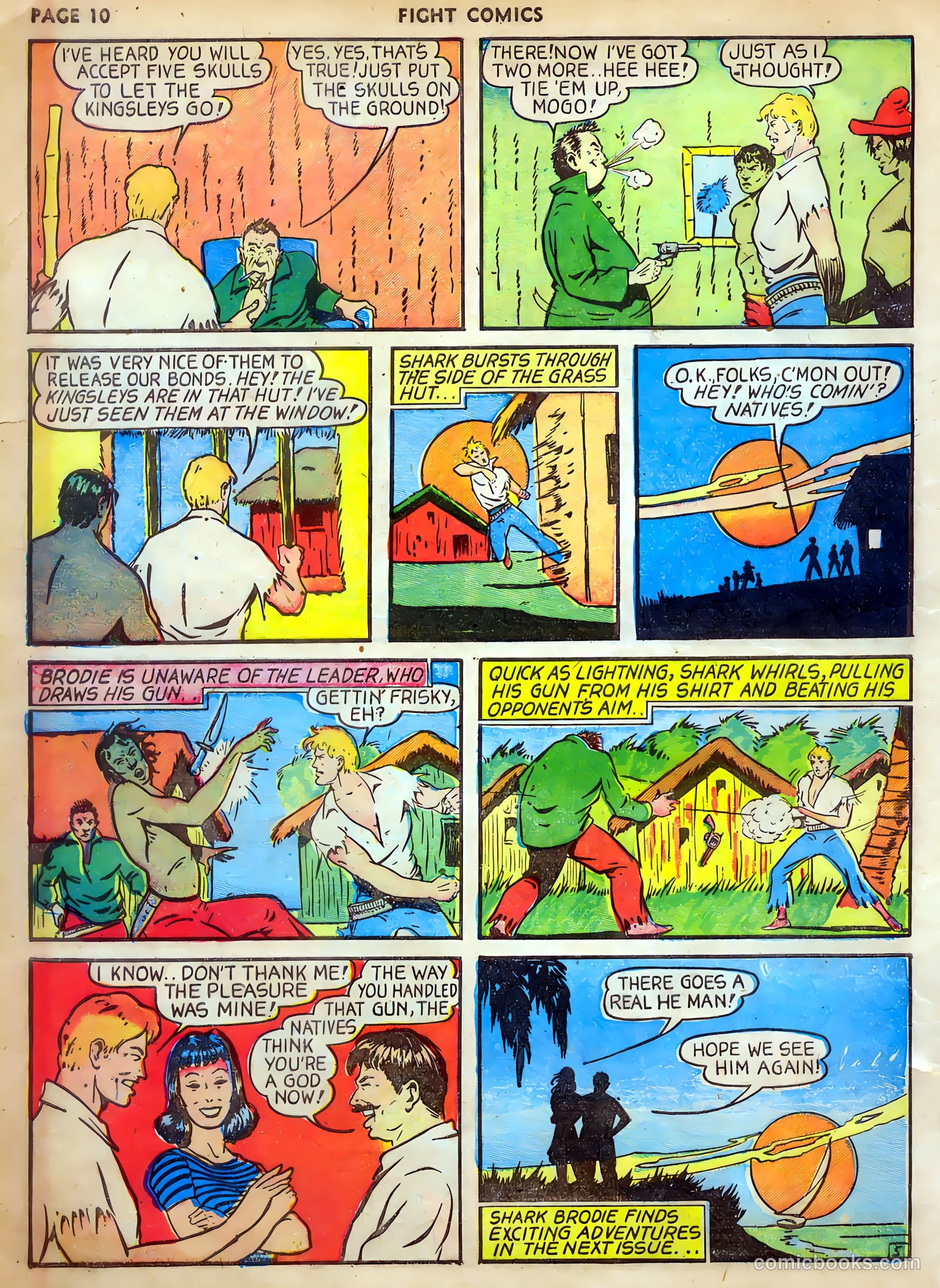 Fight Comics #8 — page 12 of 68